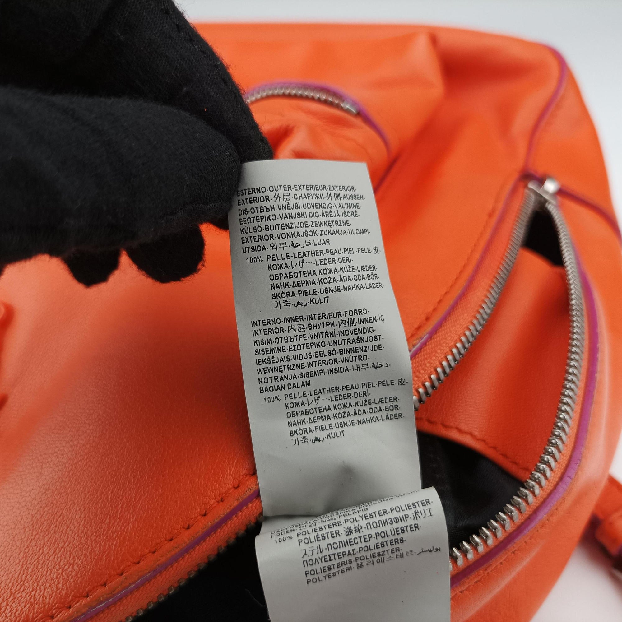 Medusa Orange Leather CLG 373267979156メデューサ オレンジ レザー CLG 373267979156