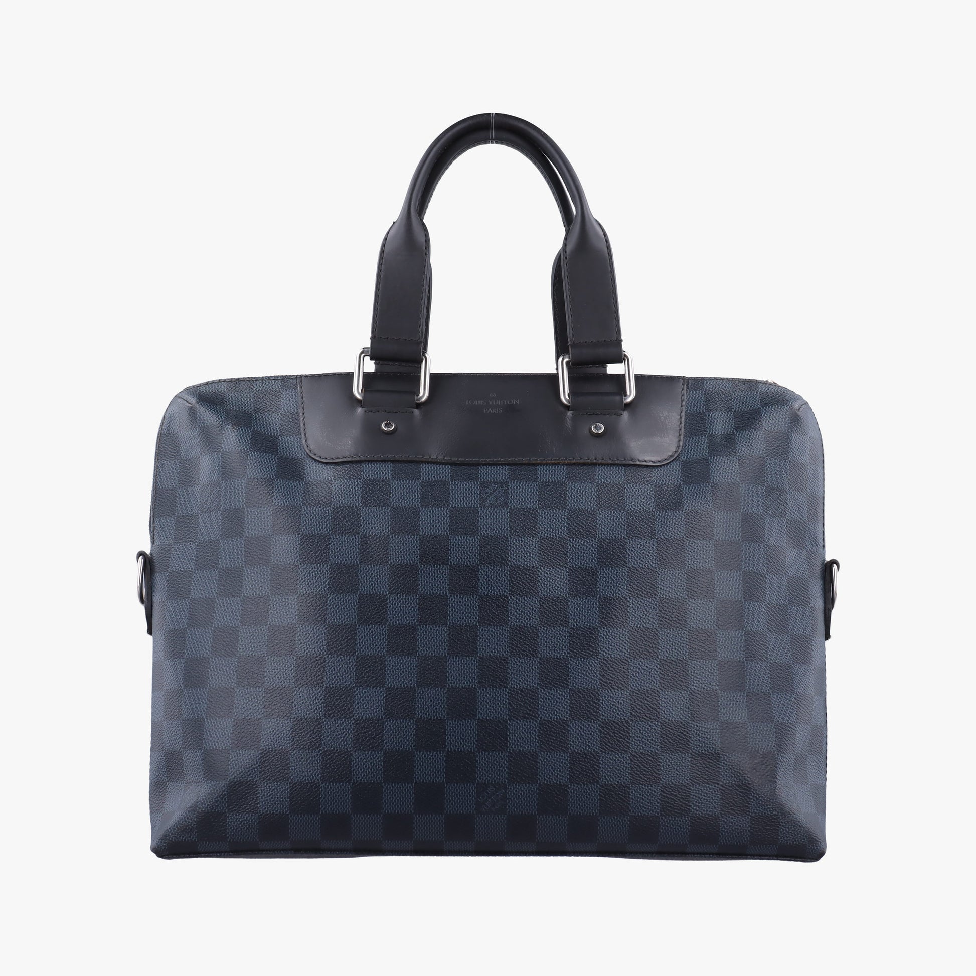 Porte-Documents Jour Black×Navy Damier Cobalt N42241 SR0195ポルトドキュマンジュール PDJ ブラック×ネイビー ダミエ コバルト N42241 SR0195