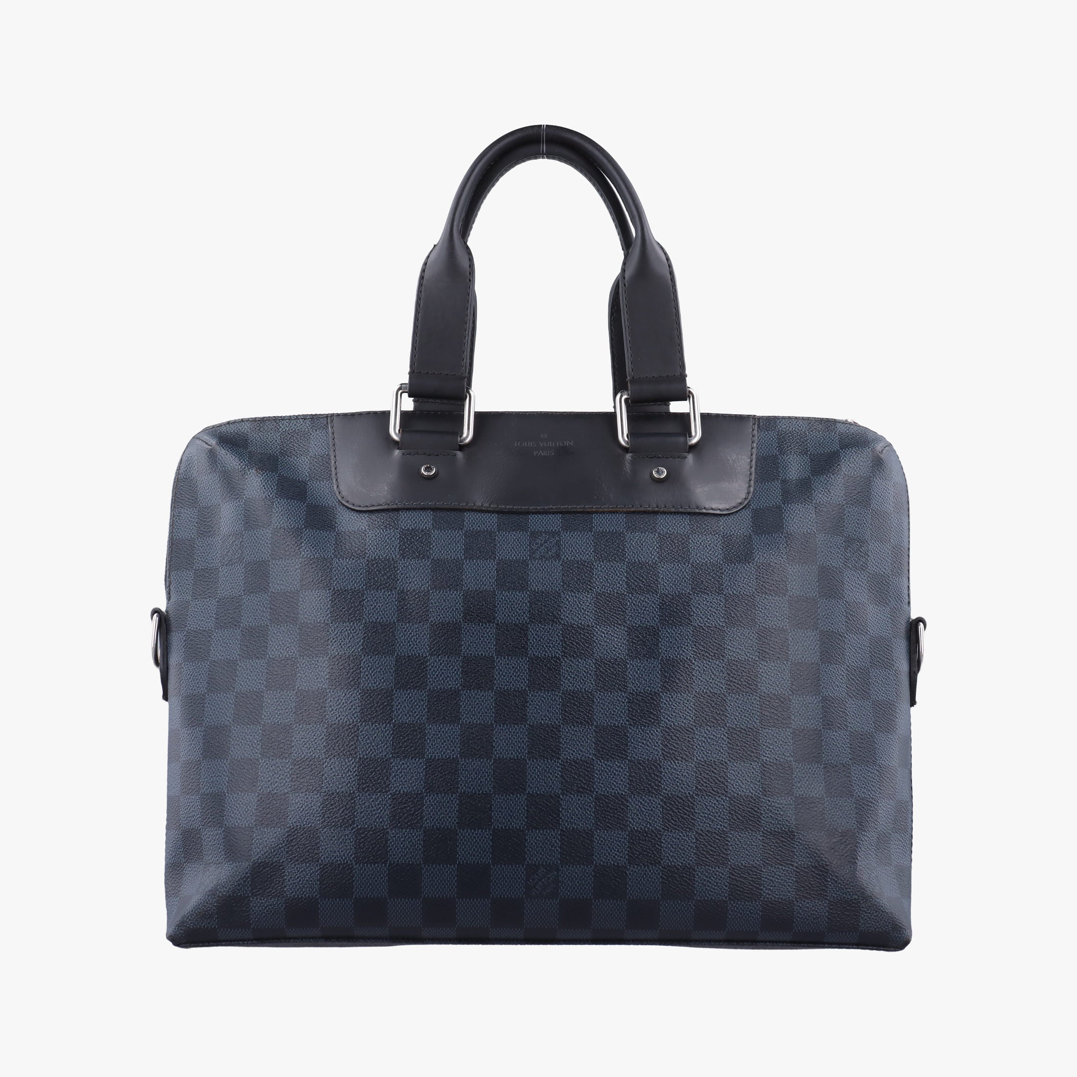 Porte-Documents Jour Black×Navy Damier Cobalt N42241 SR0195ポルトドキュマンジュール PDJ ブラック×ネイビー ダミエ コバルト N42241 SR0195
