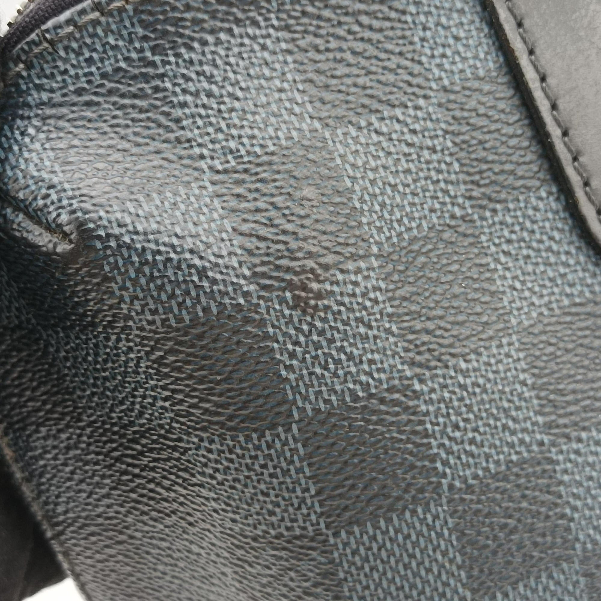 Porte-Documents Jour Black×Navy Damier Cobalt N42241 SR0195ポルトドキュマンジュール PDJ ブラック×ネイビー ダミエ コバルト N42241 SR0195