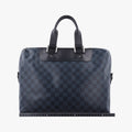 Porte-Documents Jour Black×Navy Damier Cobalt N42241 SR0195ポルトドキュマンジュール PDJ ブラック×ネイビー ダミエ コバルト N42241 SR0195