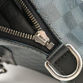 Porte-Documents Jour Black×Navy Damier Cobalt N42241 SR0195ポルトドキュマンジュール PDJ ブラック×ネイビー ダミエ コバルト N42241 SR0195