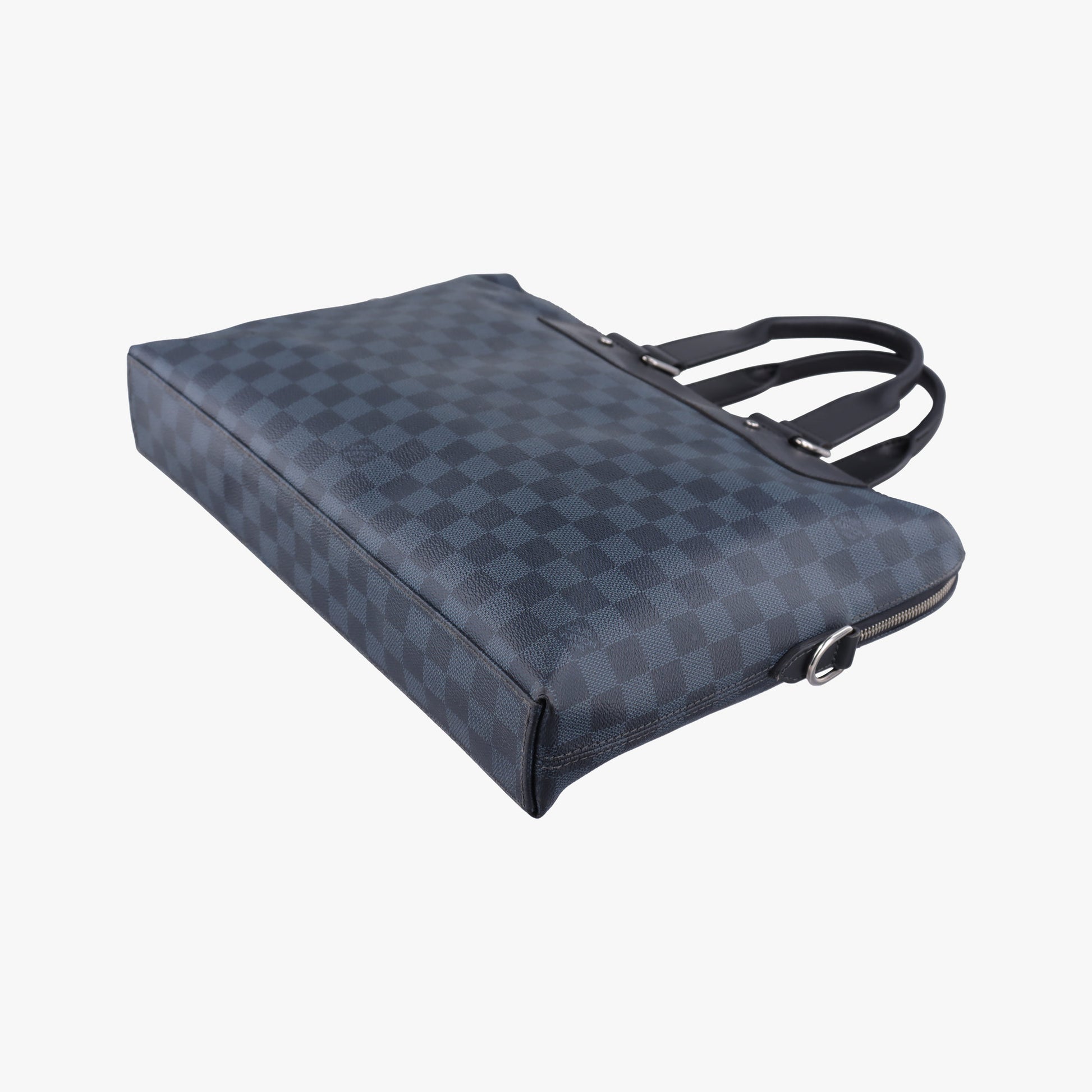 Porte-Documents Jour Black×Navy Damier Cobalt N42241 SR0195ポルトドキュマンジュール PDJ ブラック×ネイビー ダミエ コバルト N42241 SR0195