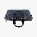 Porte-Documents Jour Black×Navy Damier Cobalt N42241 SR0195ポルトドキュマンジュール PDJ ブラック×ネイビー ダミエ コバルト N42241 SR0195