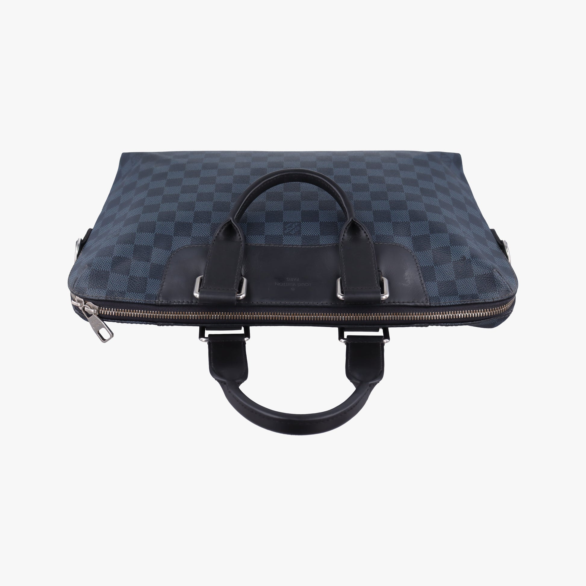 Porte-Documents Jour Black×Navy Damier Cobalt N42241 SR0195ポルトドキュマンジュール PDJ ブラック×ネイビー ダミエ コバルト N42241 SR0195