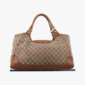 Guccissima New Pelham horsebit Brown canvas×leather 223958 F5322691グッチシマ ニューペラム ホースビット ブラウン キャンバス×レザー 223958 F5322691
