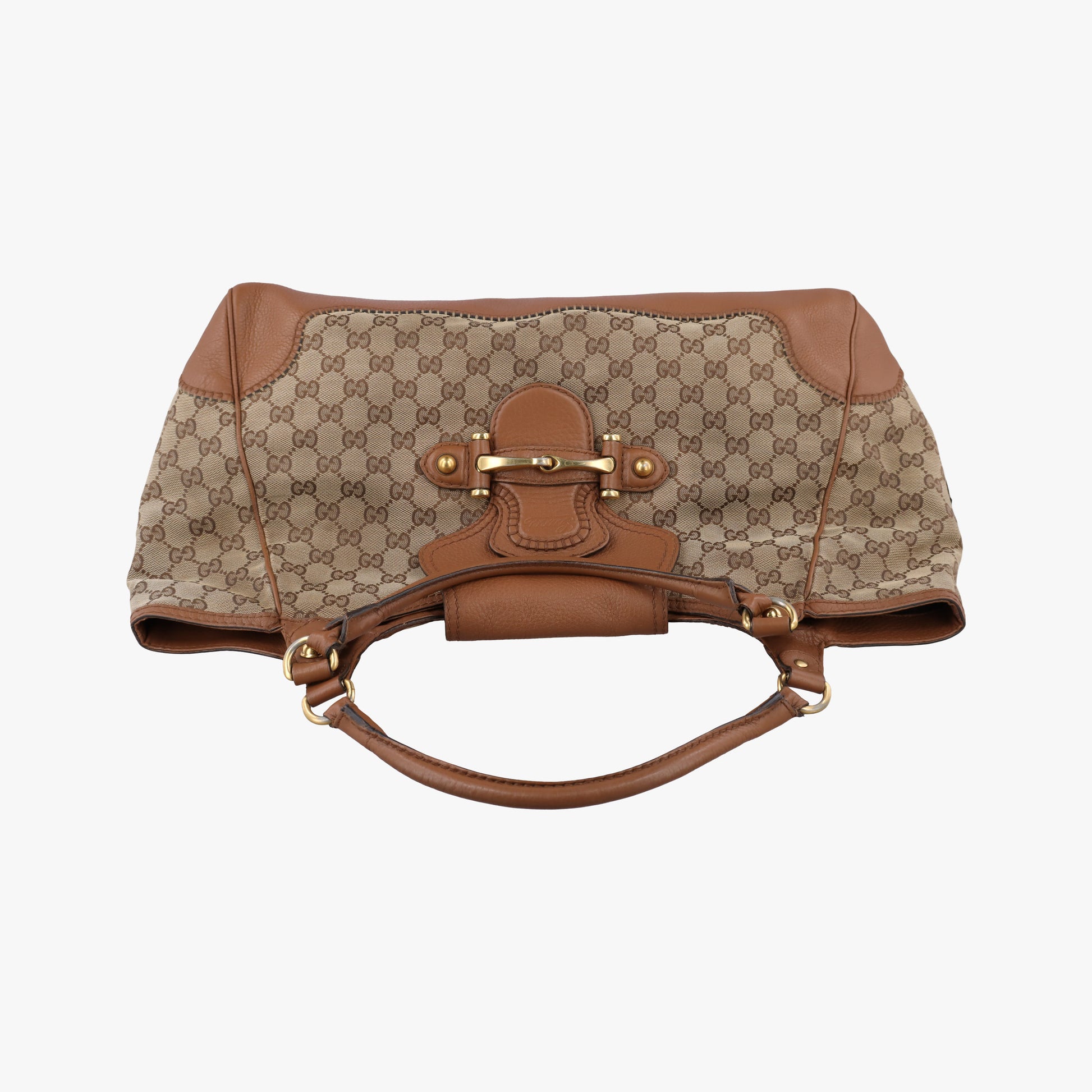 Guccissima New Pelham horsebit Brown canvas×leather 223958 F5322691グッチシマ ニューペラム ホースビット ブラウン キャンバス×レザー 223958 F5322691