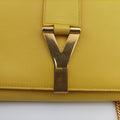 ChYc Mini Y Line Classic Cabasique WOC Yellow Leather 311215 311215.529258Yライン イエロー レザー 311215 311215.529258