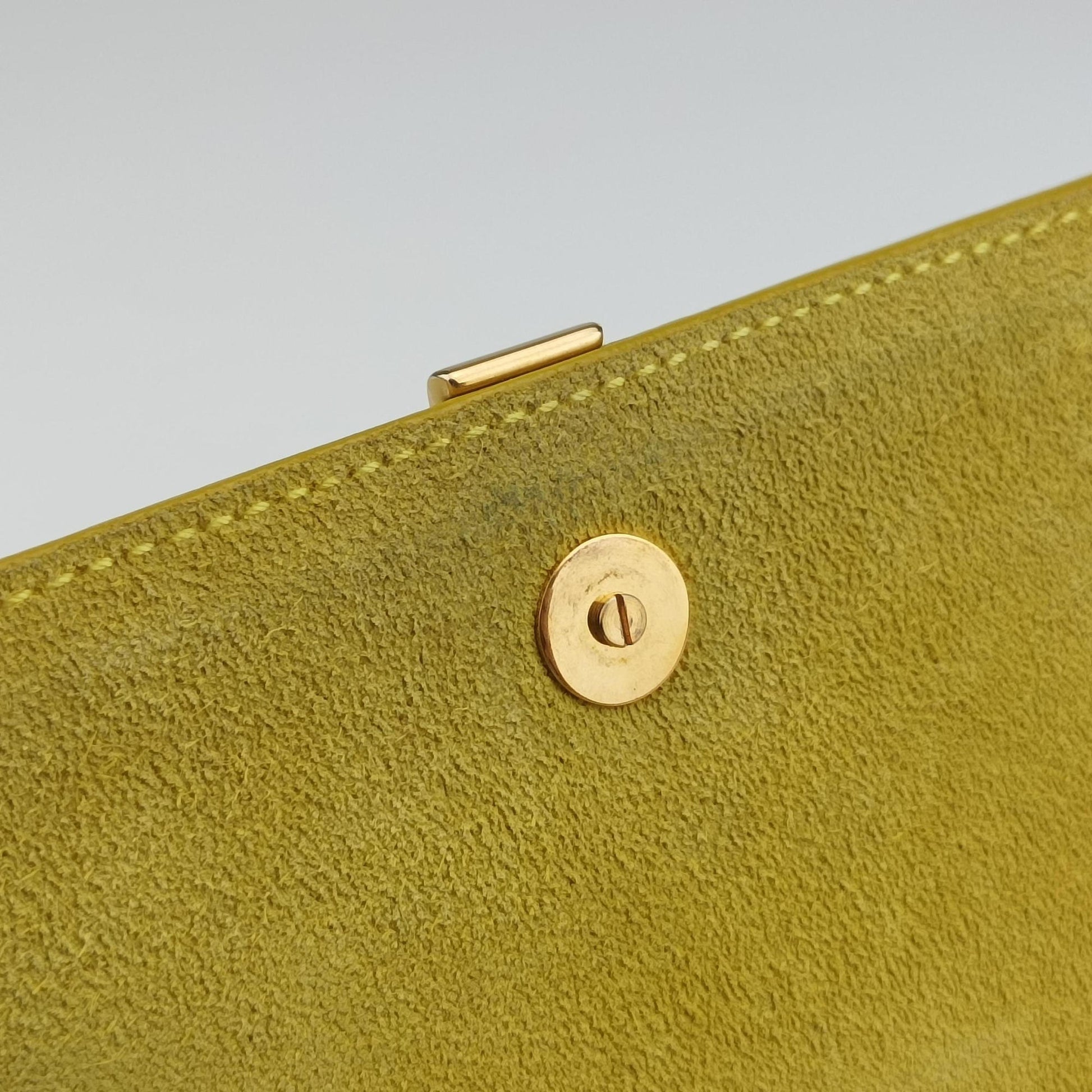 ChYc Mini Y Line Classic Cabasique WOC Yellow Leather 311215 311215.529258Yライン イエロー レザー 311215 311215.529258