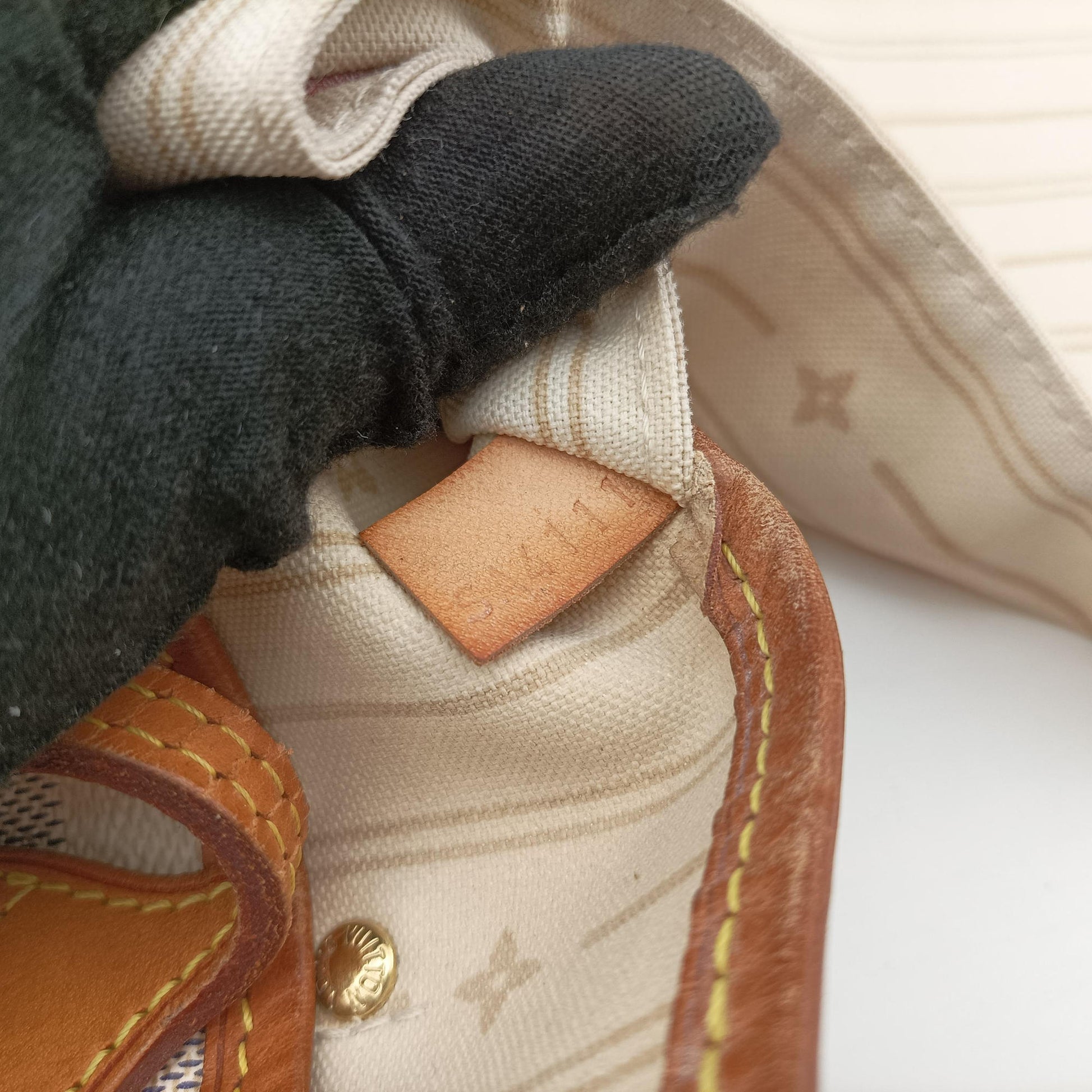 Neverfull MM Azur Damier Canvas N51107 SA4111ネヴァーフルMM アズール ダミエキャンバス N51107 SA4111