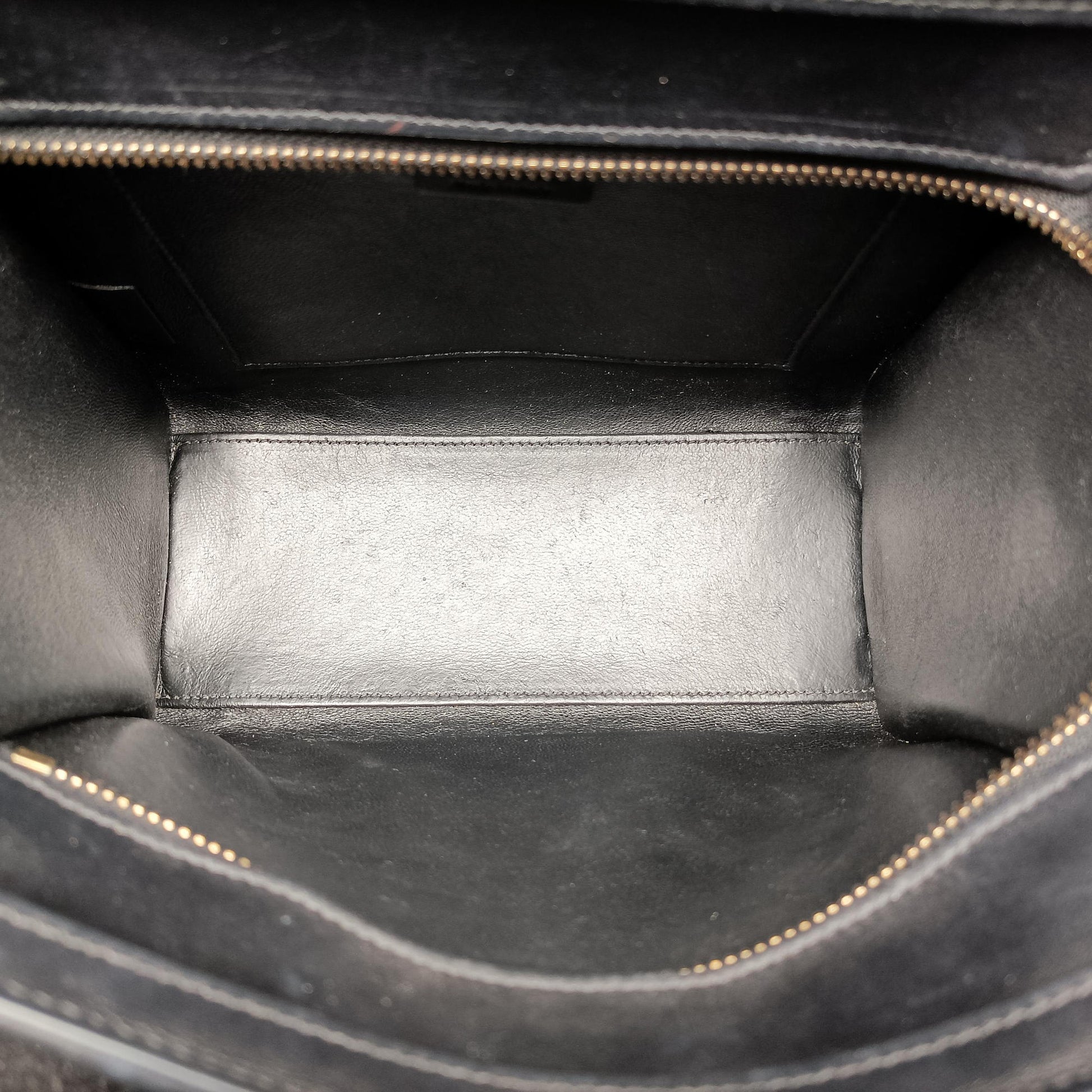 Luggage Micro shopper Beige×black×blue Leather W-CU-3105ラゲージマイクロショッパー ベージュ×ブラック×ブルー レザー W-CU-3105