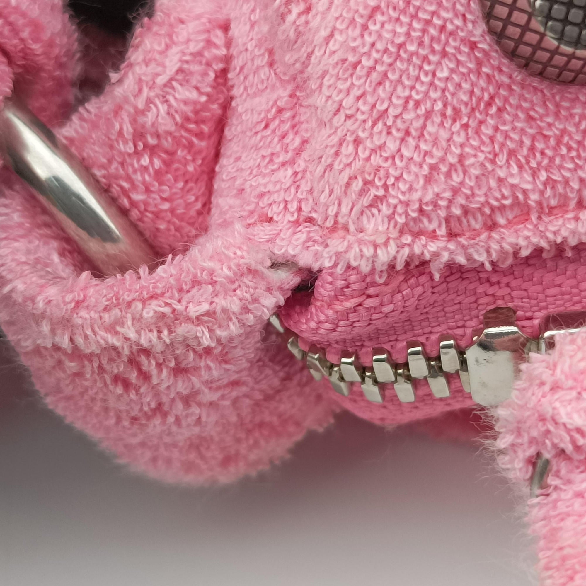 Le Cagole mini Pink Pile Fabric 671309.5812.O.002123ル カゴール ミニ ピンク パイル ファブリック 671309.5812.O.002123