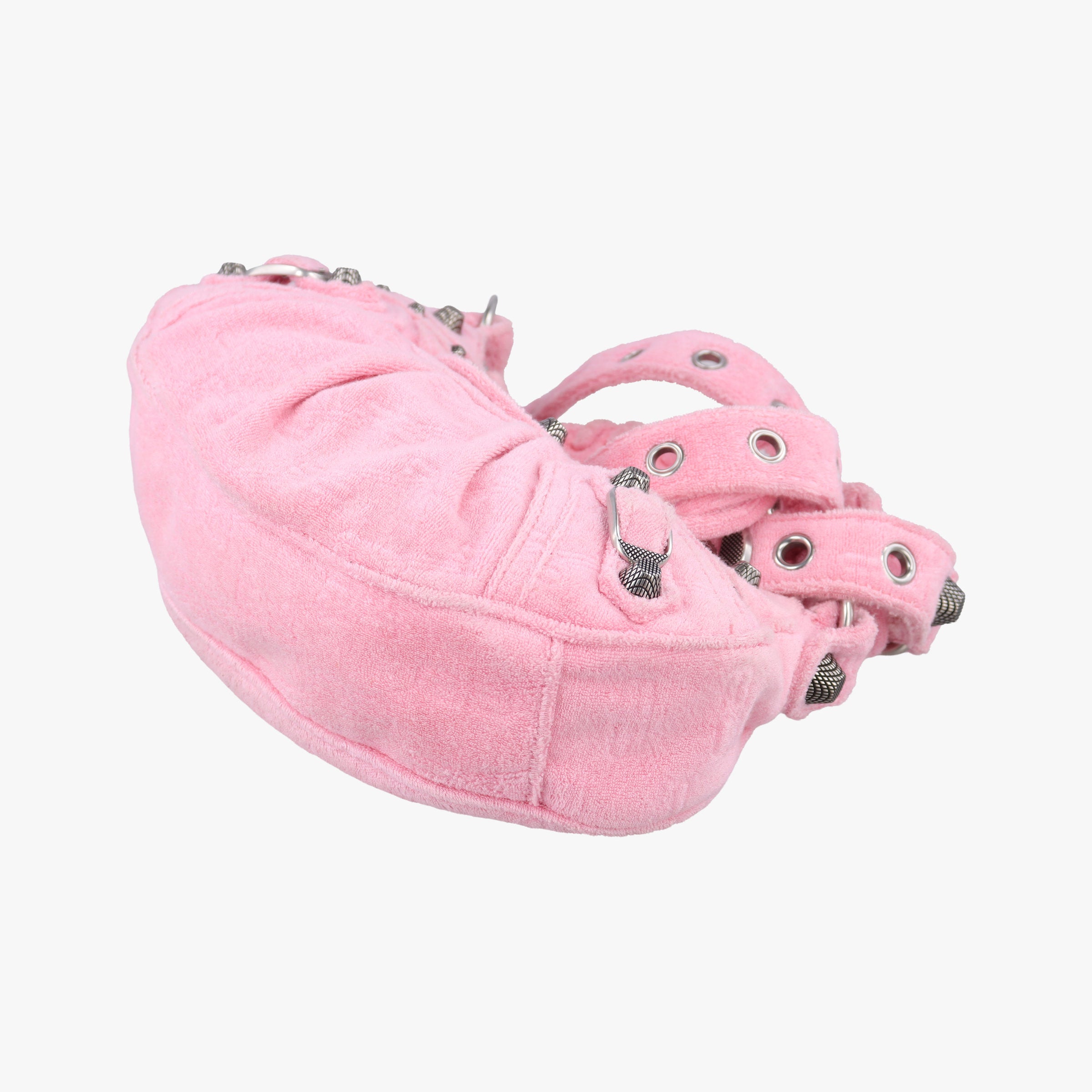 Le Cagole mini Pink Pile Fabric 671309.5812.O.002123ル カゴール ミニ ピンク パイル ファブリック 671309.5812.O.002123
