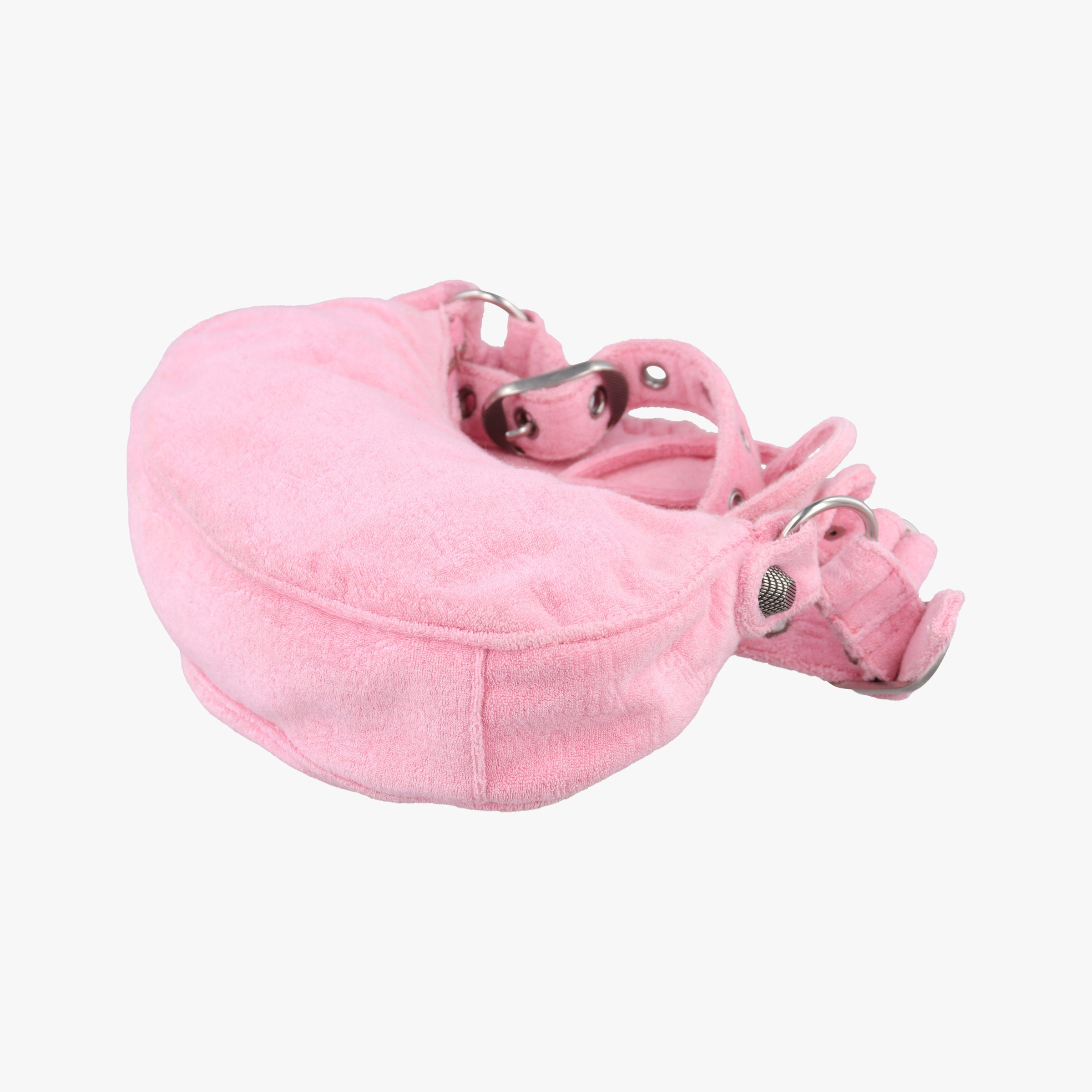 Le Cagole mini Pink Pile Fabric 671309.5812.O.002123ル カゴール ミニ ピンク パイル ファブリック 671309.5812.O.002123