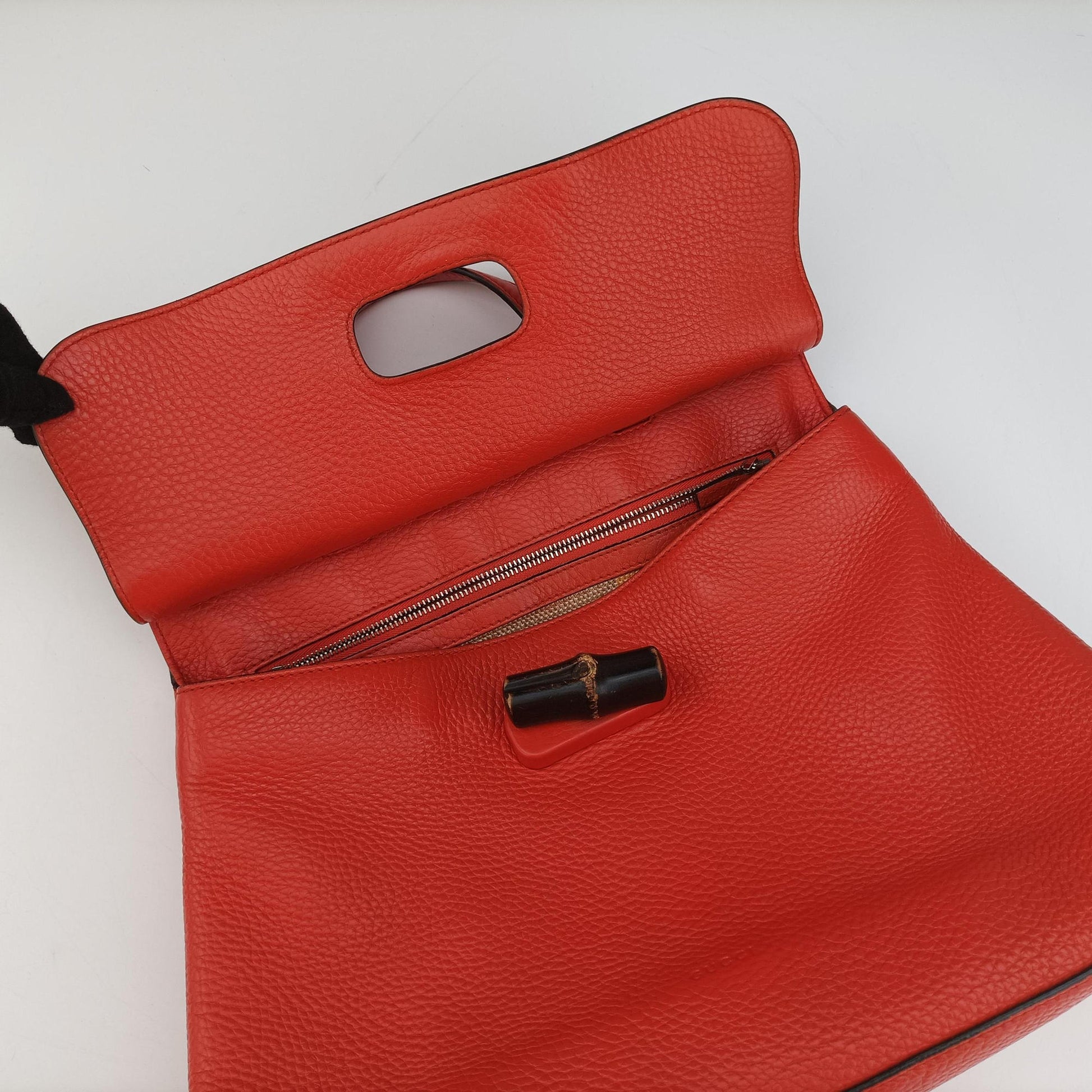 Bamboo Daily Orange Leather 392013 I018472598バンブーデイリー オレンジ レザー 392013 I018472598