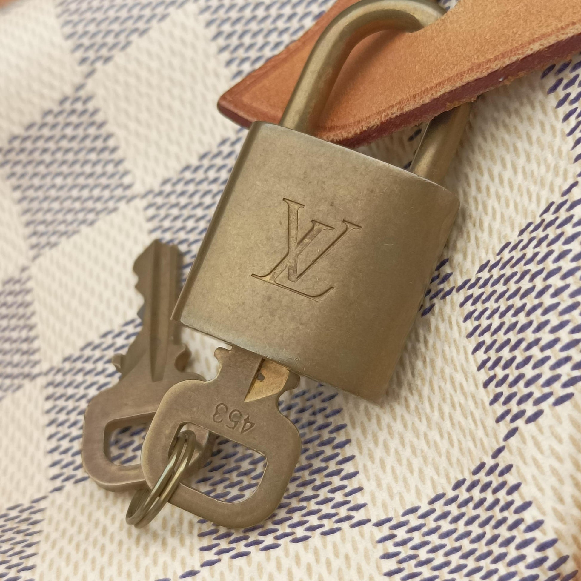 Speedy 30 AZUR Damier Canvas N41533 BA2171スピーディ30 アズール ダミエキャンバス N41533 BA2171