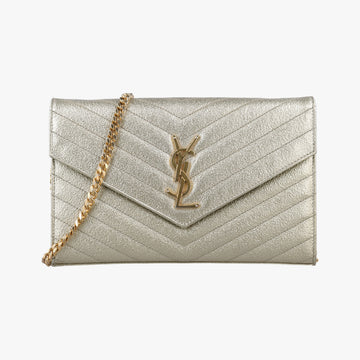 Cassandra Envelope Golden leather 377828 BRS.377828.0917カサンドラ エンベロープ ゴールド レザー 377828 BRS.377828.0917