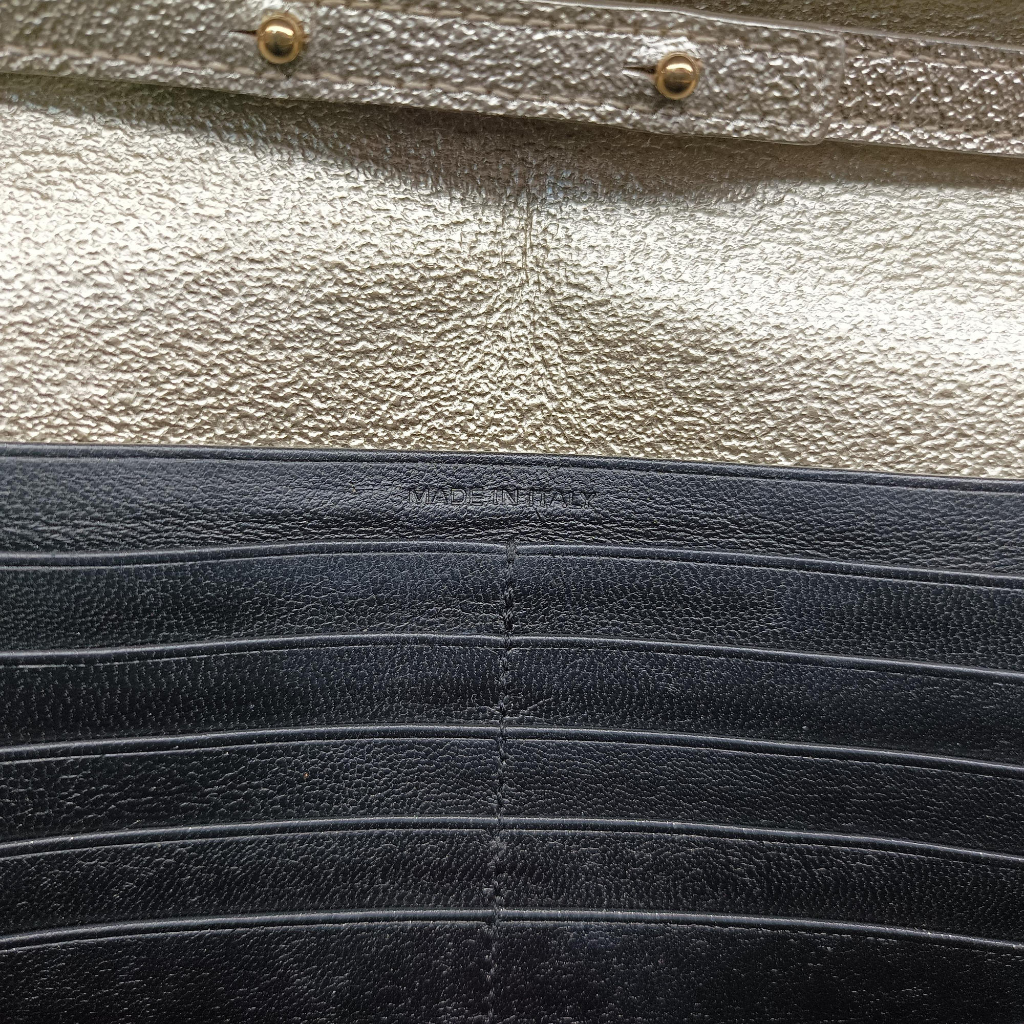 Cassandra Envelope Golden leather 377828 BRS.377828.0917カサンドラ エンベロープ ゴールド レザー 377828 BRS.377828.0917