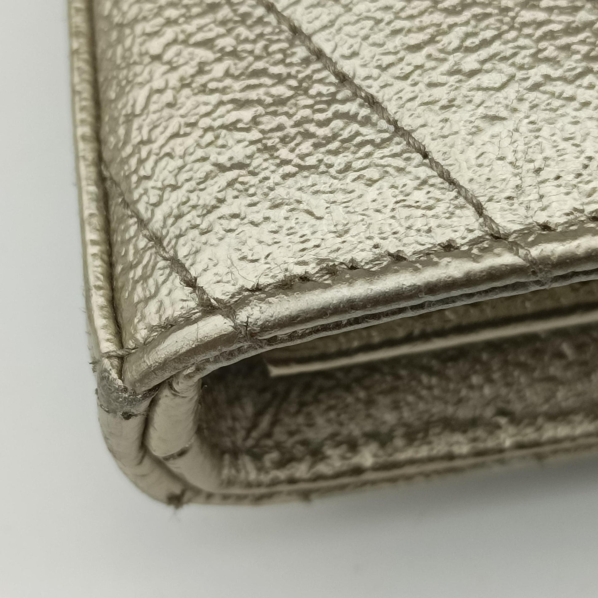 Cassandra Envelope Golden leather 377828 BRS.377828.0917カサンドラ エンベロープ ゴールド レザー 377828 BRS.377828.0917