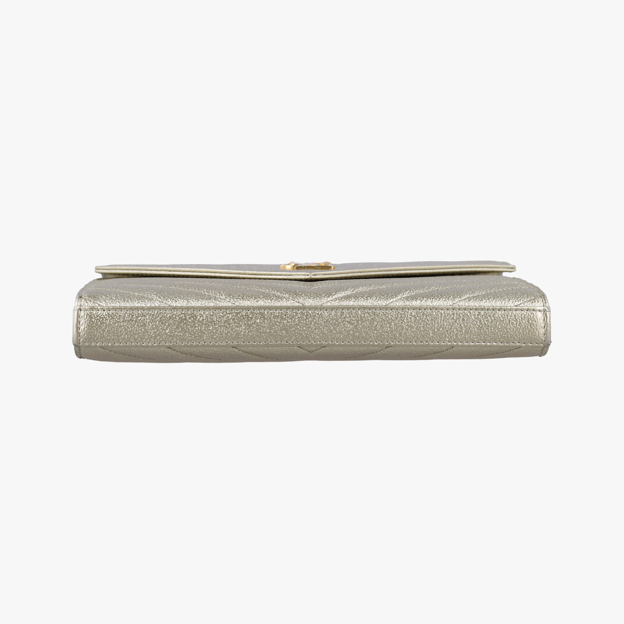 Cassandra Envelope Golden leather 377828 BRS.377828.0917カサンドラ エンベロープ ゴールド レザー 377828 BRS.377828.0917
