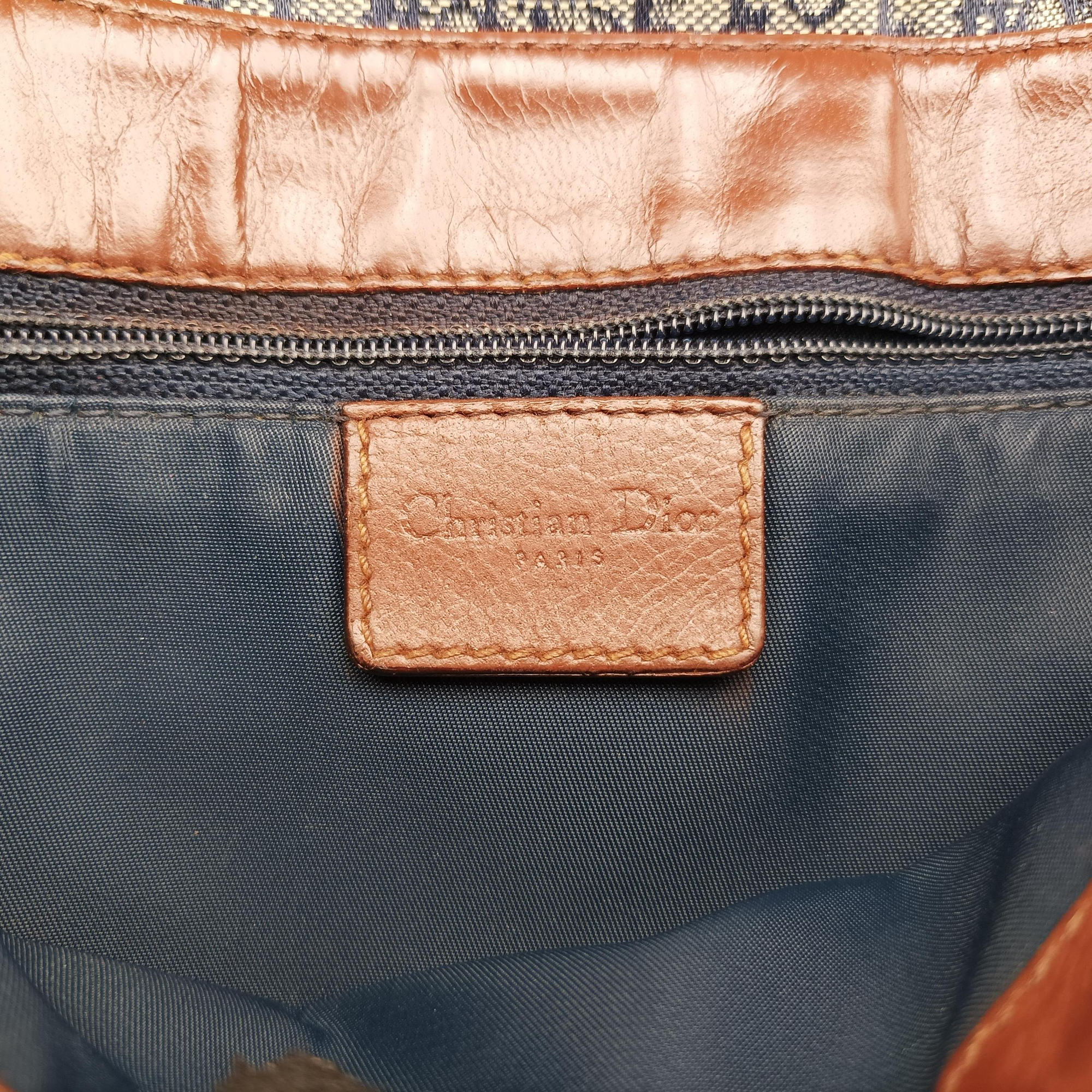 Street Chic Brown×blue canvasxleather 14BM-1022ストリートシック ブラウン×ブルー キャンバスxレザー 14BM-1022