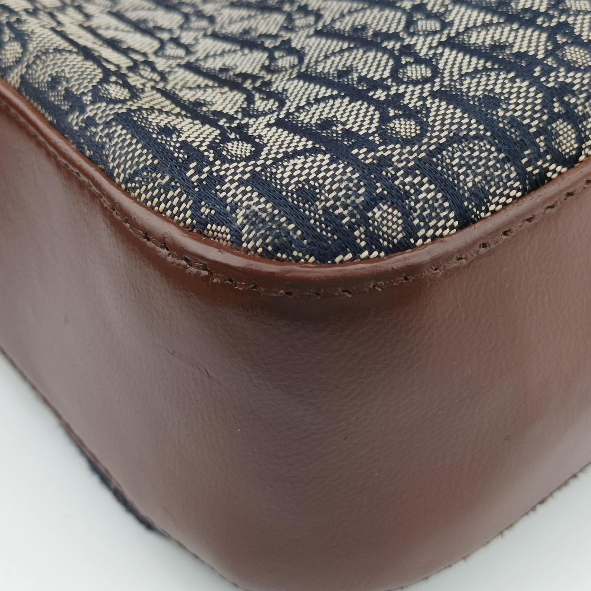 Street Chic Brown×blue canvasxleather 14BM-1022ストリートシック ブラウン×ブルー キャンバスxレザー 14BM-1022