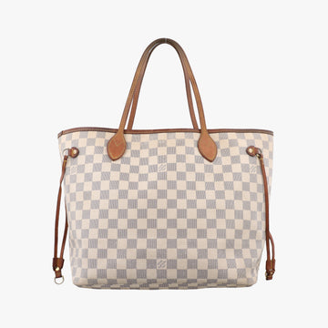 Neverfull MM Azur Damier Canvas N51107 AR4132ネヴァーフルMM アズール ダミエキャンバス N51107 AR4132