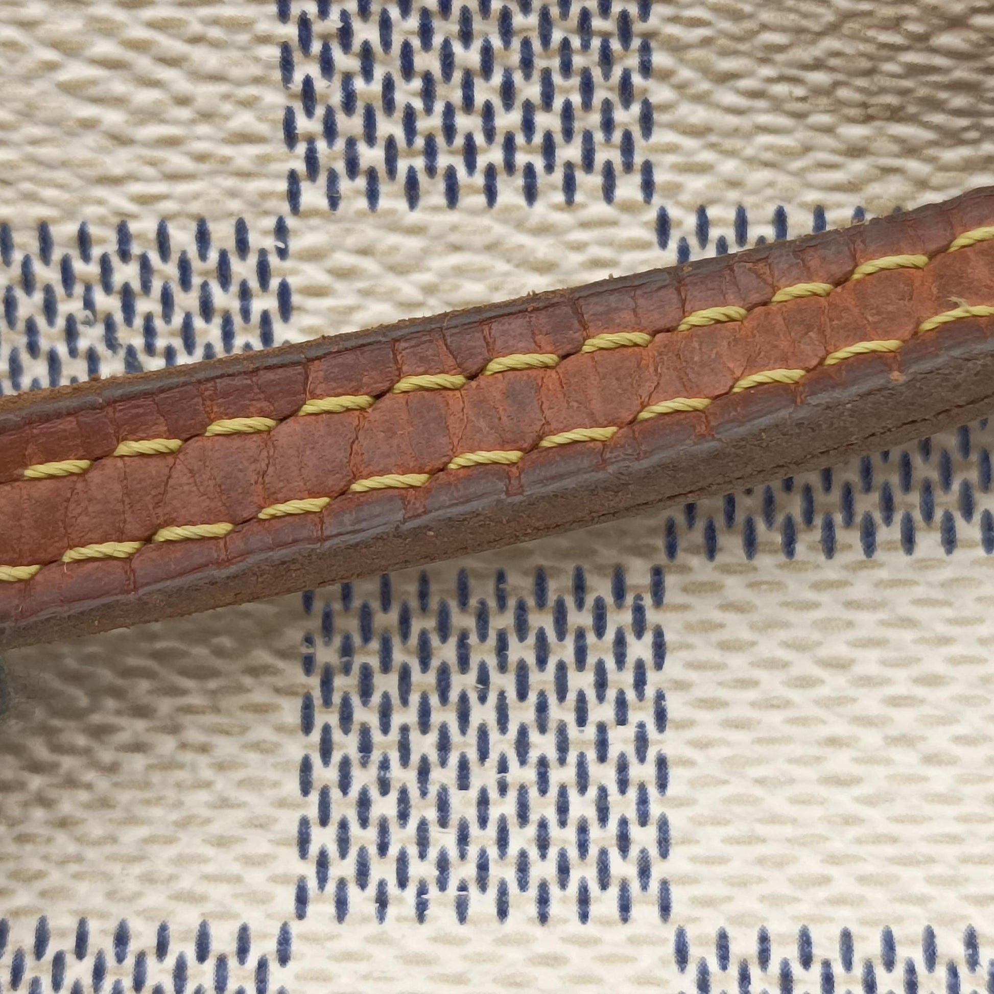 Neverfull MM Azur Damier Canvas N51107 AR4132ネヴァーフルMM アズール ダミエキャンバス N51107 AR4132