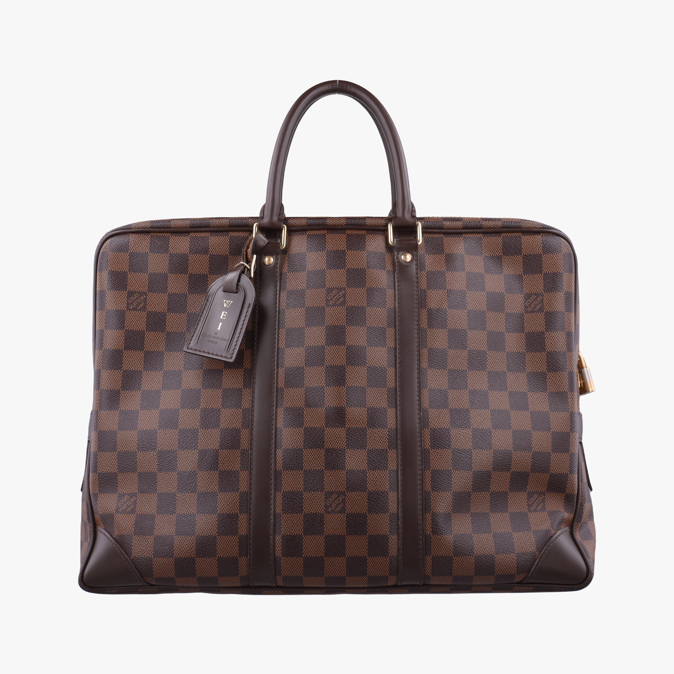 Porte Documents Voyage EBENE Damier Canvas N41124 RI2102ポルトドキュマンヴォワヤージュ エベーヌ ダミエキャンバス N41124 RI2102