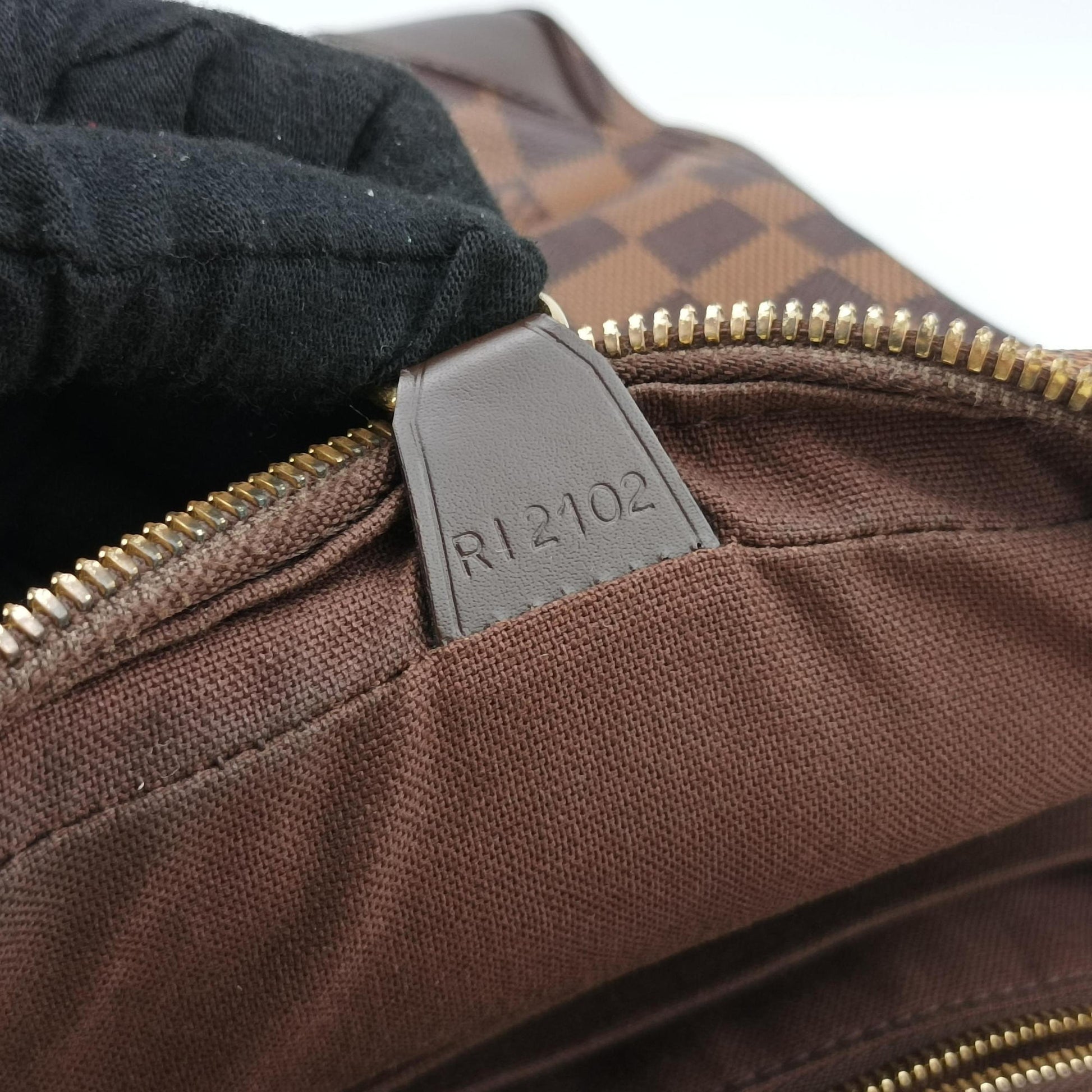 Porte Documents Voyage EBENE Damier Canvas N41124 RI2102ポルトドキュマンヴォワヤージュ エベーヌ ダミエキャンバス N41124 RI2102