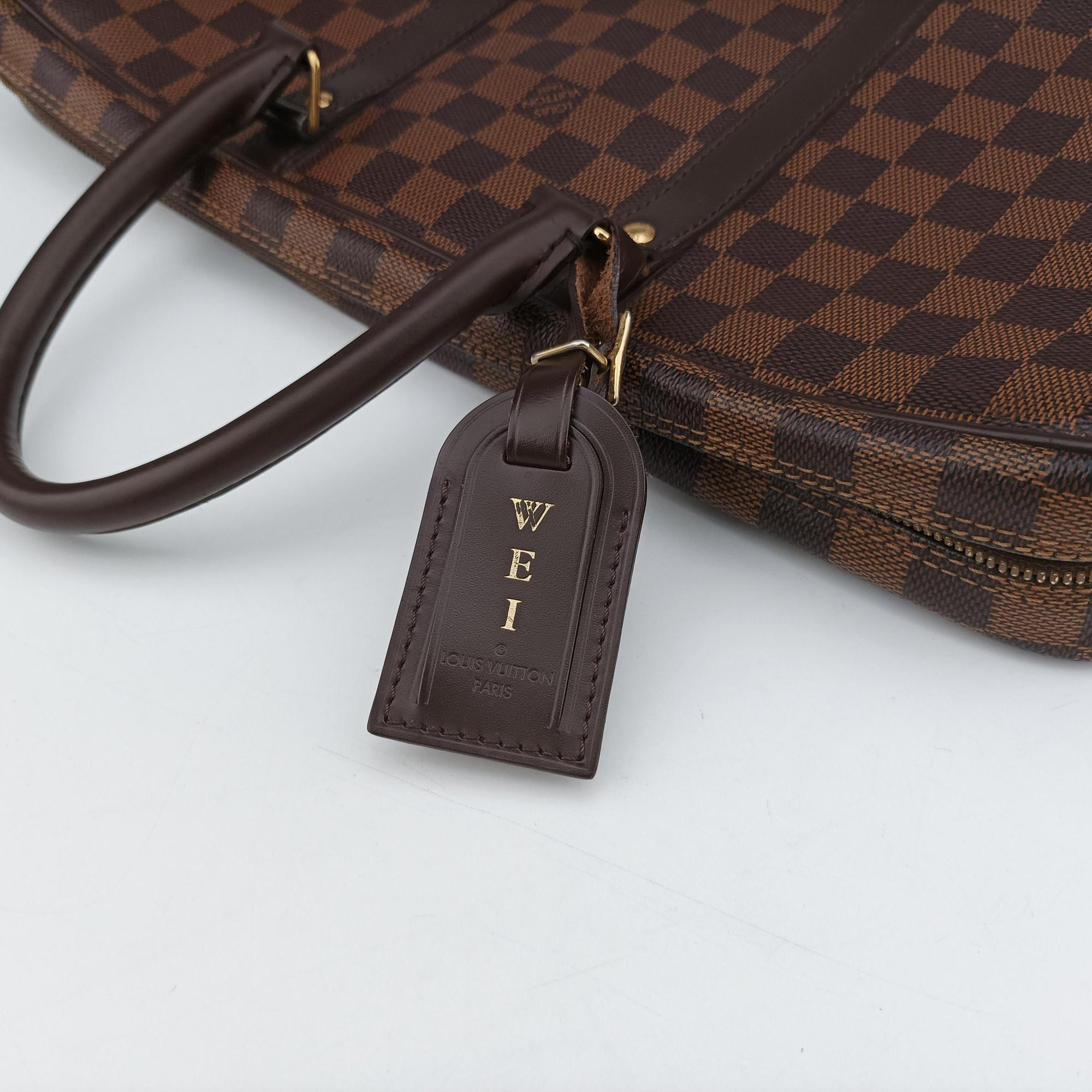Porte Documents Voyage EBENE Damier Canvas N41124 RI2102ポルトドキュマンヴォワヤージュ エベーヌ ダミエキャンバス N41124 RI2102