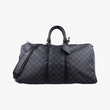 Keepall Bandouliere 45 Noir Damier Graphite Canvas M40569 DU0198キーポルバンドリエール45 ノワール ダミエ グラファイト キャンバス M40569 DU0198