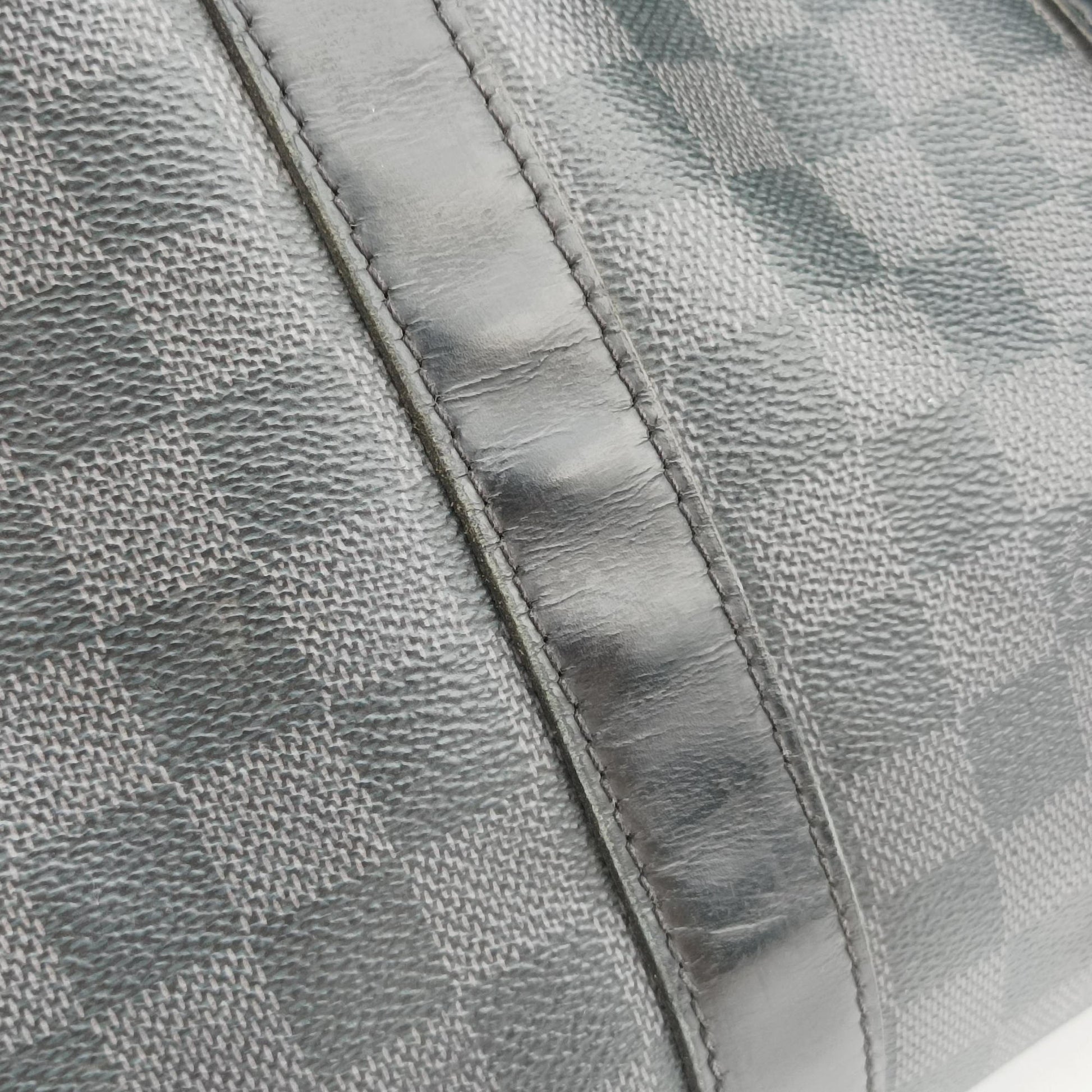 Keepall Bandouliere 45 Noir Damier Graphite Canvas M40569 DU0198キーポルバンドリエール45 ノワール ダミエ グラファイト キャンバス M40569 DU0198