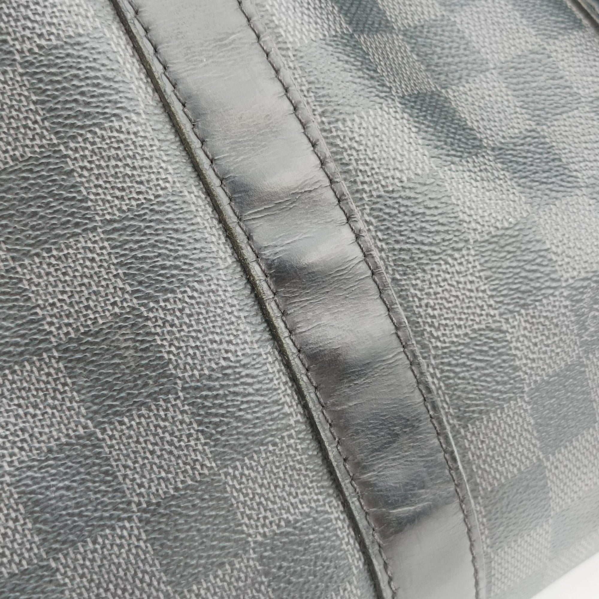 Keepall Bandouliere 45 Noir Damier Graphite Canvas M40569 DU0198キーポルバンドリエール45 ノワール ダミエ グラファイト キャンバス M40569 DU0198