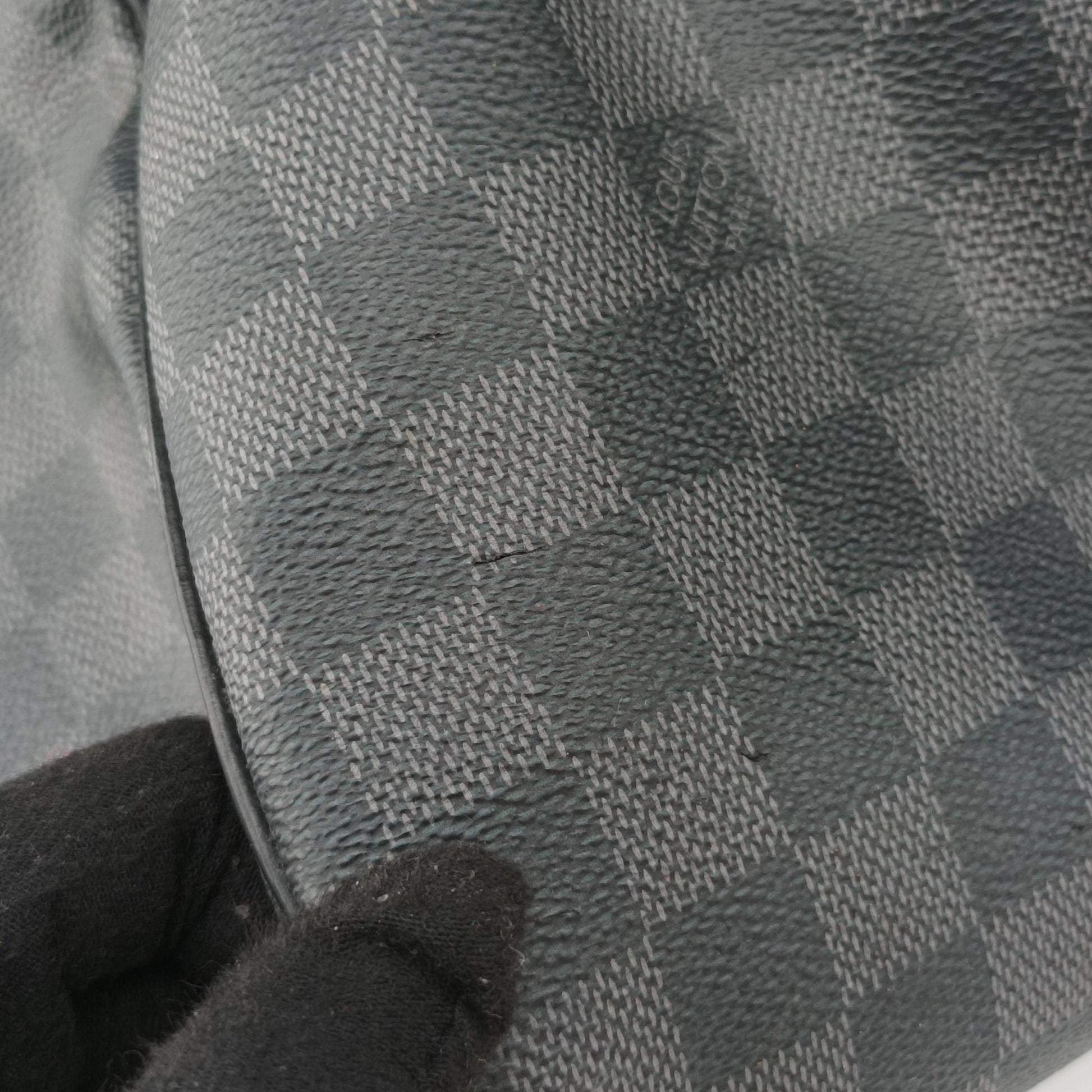 Keepall Bandouliere 45 Noir Damier Graphite Canvas M40569 DU0198キーポルバンドリエール45 ノワール ダミエ グラファイト キャンバス M40569 DU0198