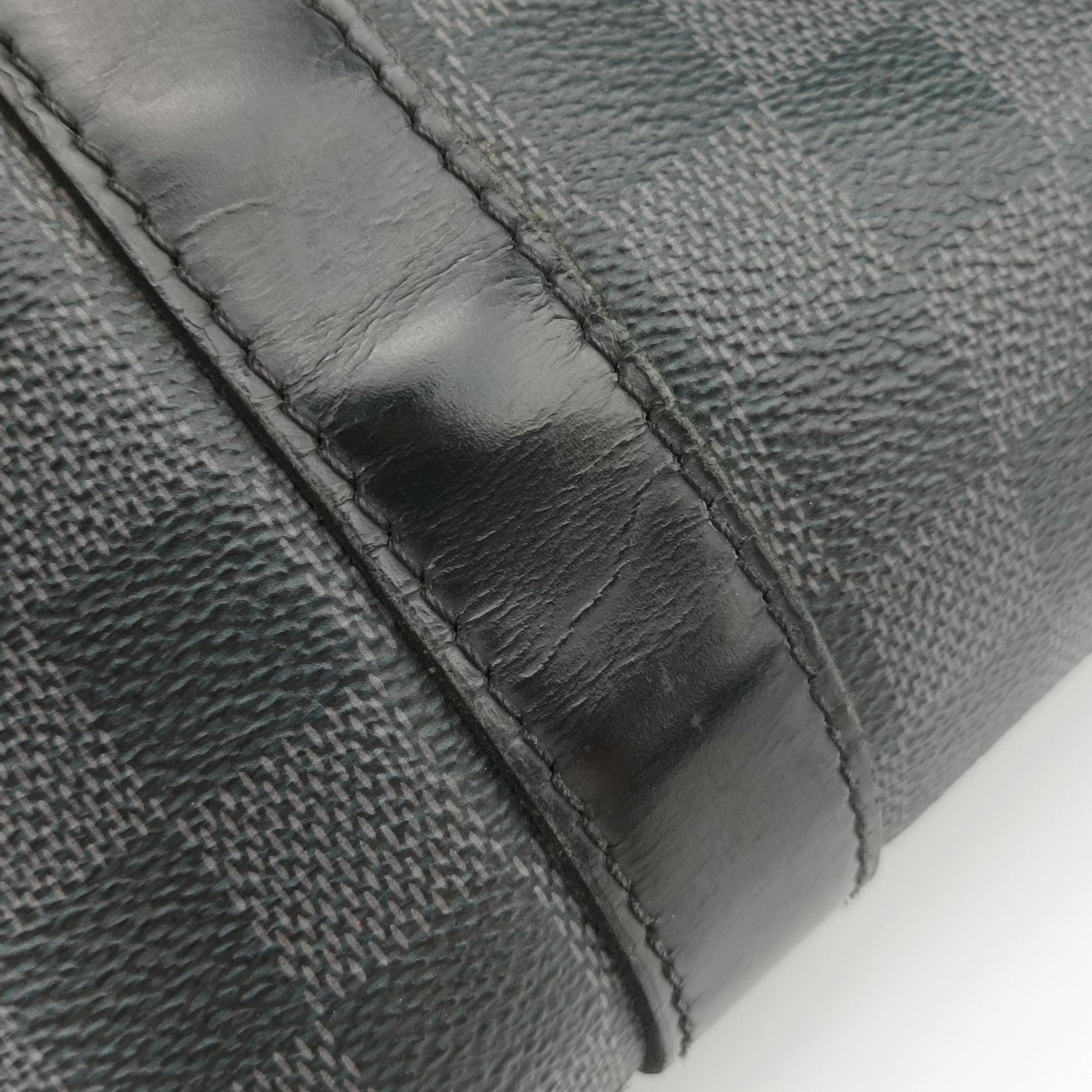 Keepall Bandouliere 45 Noir Damier Graphite Canvas M40569 DU0198キーポルバンドリエール45 ノワール ダミエ グラファイト キャンバス M40569 DU0198