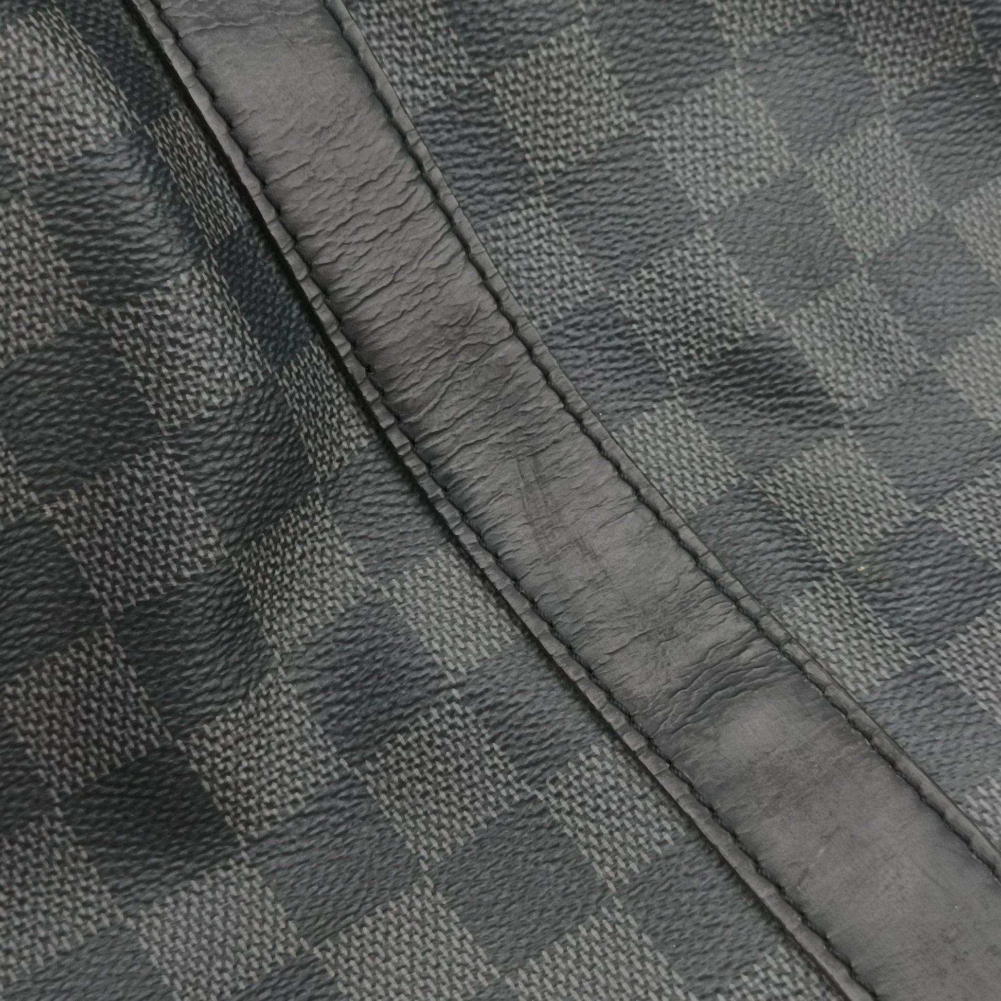 Keepall Bandouliere 45 Noir Damier Graphite Canvas M40569 DU0198キーポルバンドリエール45 ノワール ダミエ グラファイト キャンバス M40569 DU0198