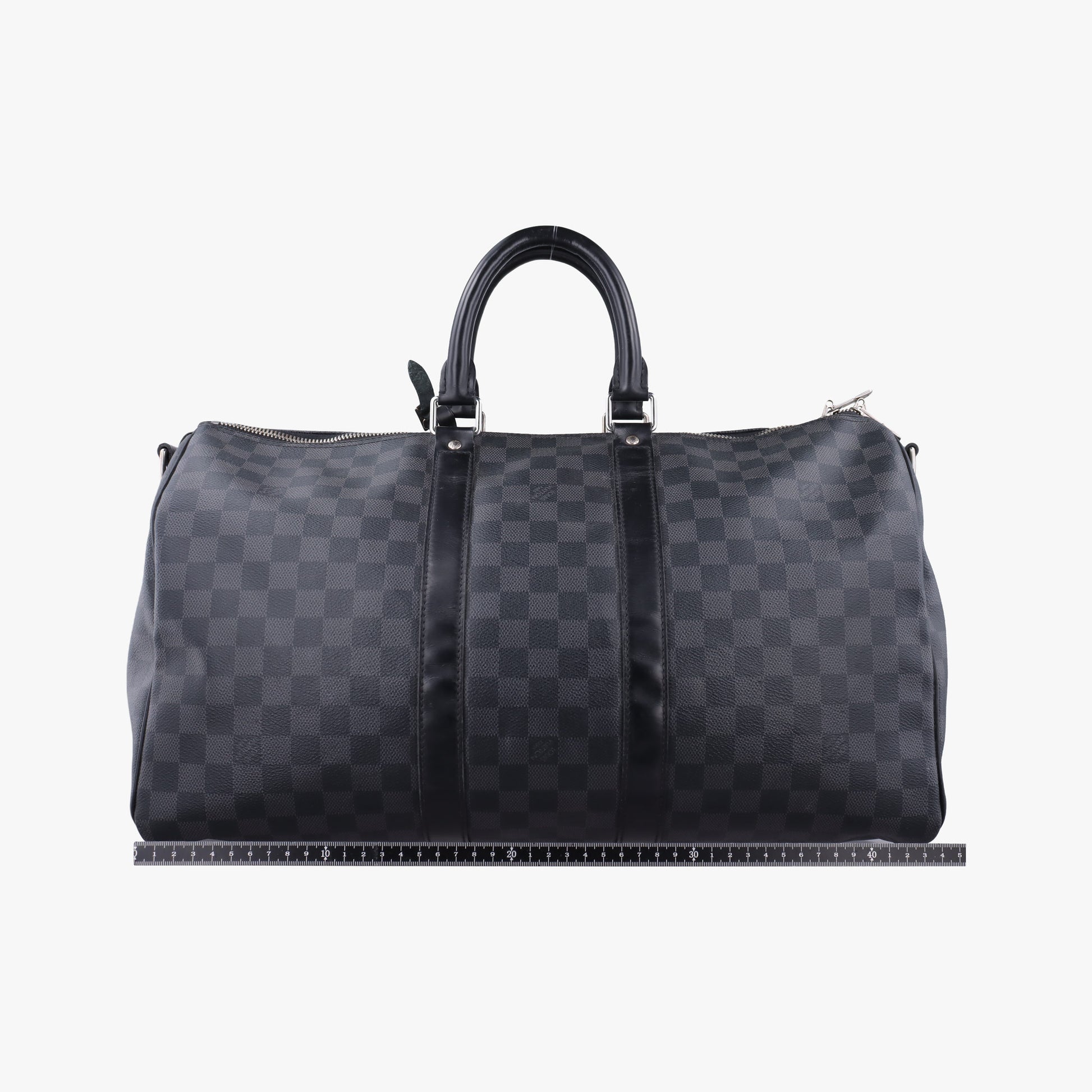 Keepall Bandouliere 45 Noir Damier Graphite Canvas M40569 DU0198キーポルバンドリエール45 ノワール ダミエ グラファイト キャンバス M40569 DU0198
