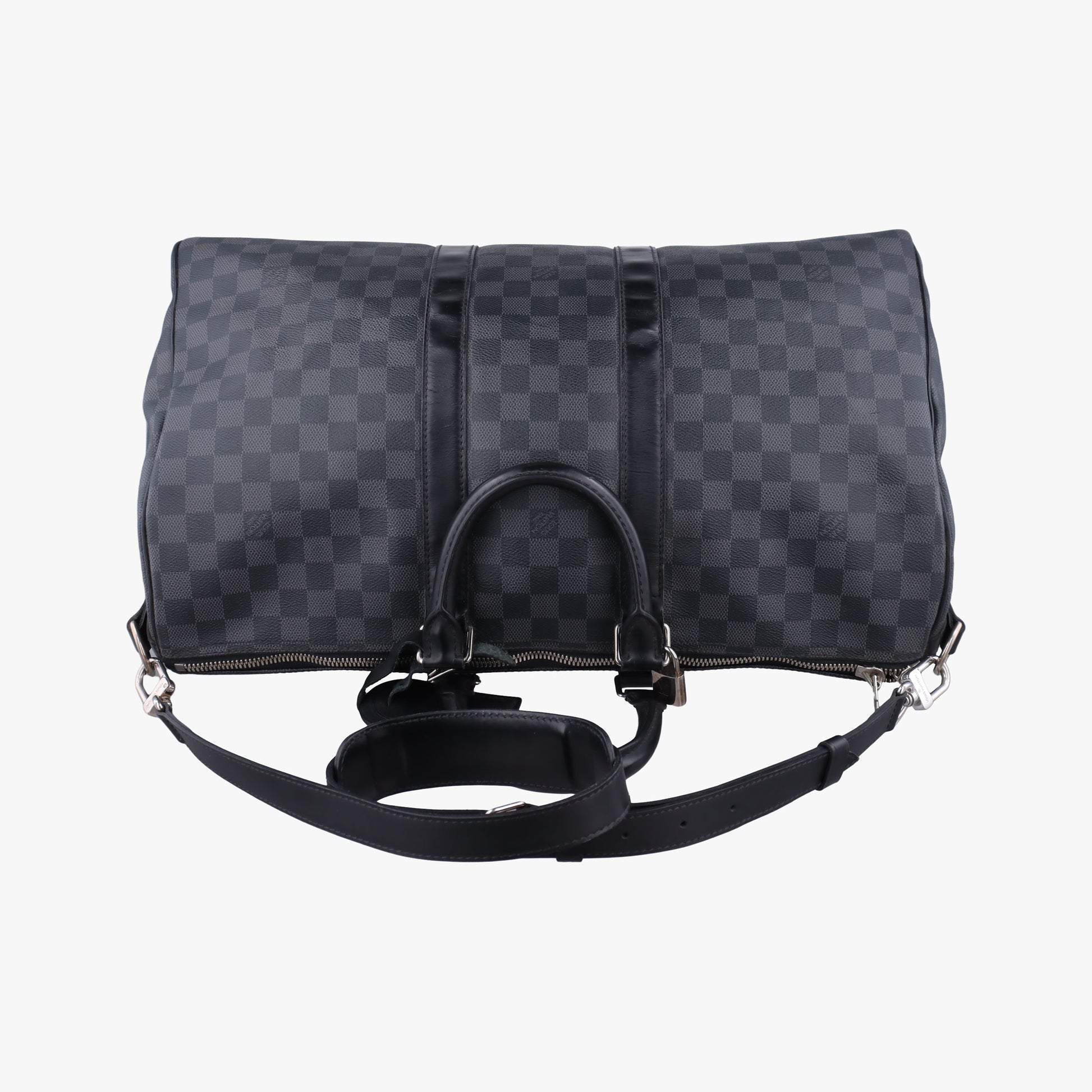 Keepall Bandouliere 45 Noir Damier Graphite Canvas M40569 DU0198キーポルバンドリエール45 ノワール ダミエ グラファイト キャンバス M40569 DU0198