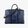 Porte Documents VoyagePM Blue Camouflage Damier Cobalt Canvas N41507 GI1156ポルトドキュマンヴォワヤージュPM ブルー カモフラージュ ダミエ コバルトキャンバス N41507 GI1156