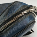 Porte Documents VoyagePM Blue Camouflage Damier Cobalt Canvas N41507 GI1156ポルトドキュマンヴォワヤージュPM ブルー カモフラージュ ダミエ コバルトキャンバス N41507 GI1156