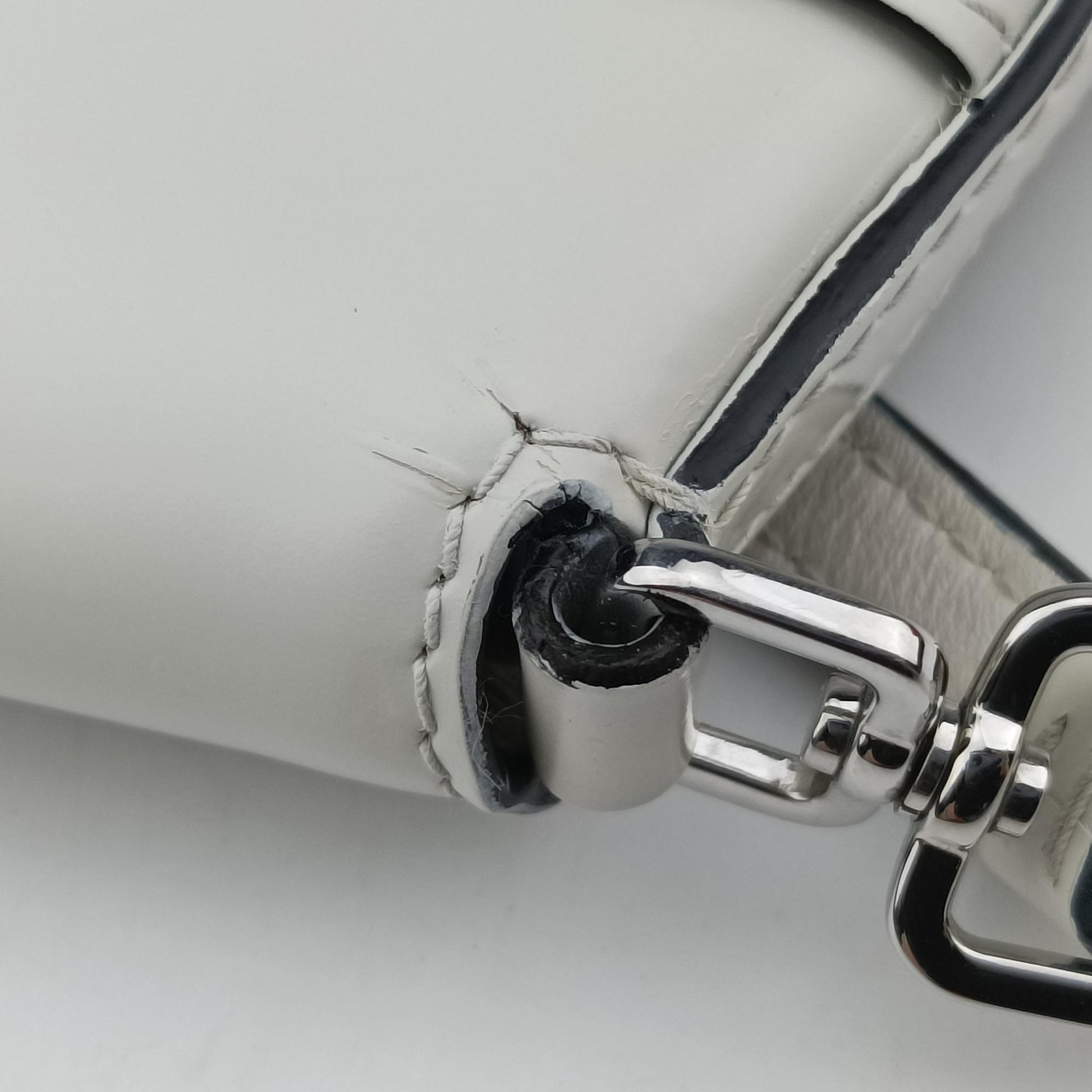 Cleo Flap White Leather 7/Dクレオフラップ ホワイト レザー 7/D