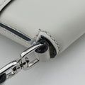 Cleo Flap White Leather 7/Dクレオフラップ ホワイト レザー 7/D