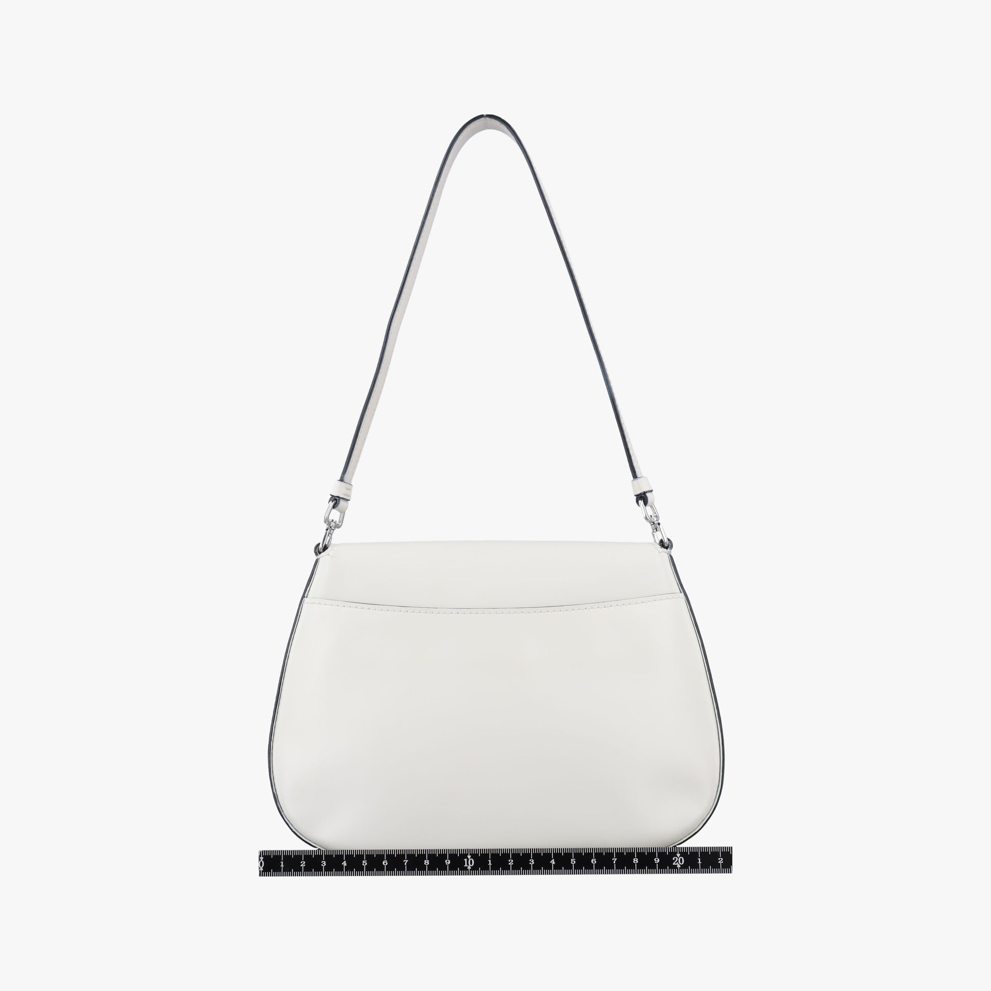 Cleo Flap White Leather 7/Dクレオフラップ ホワイト レザー 7/D