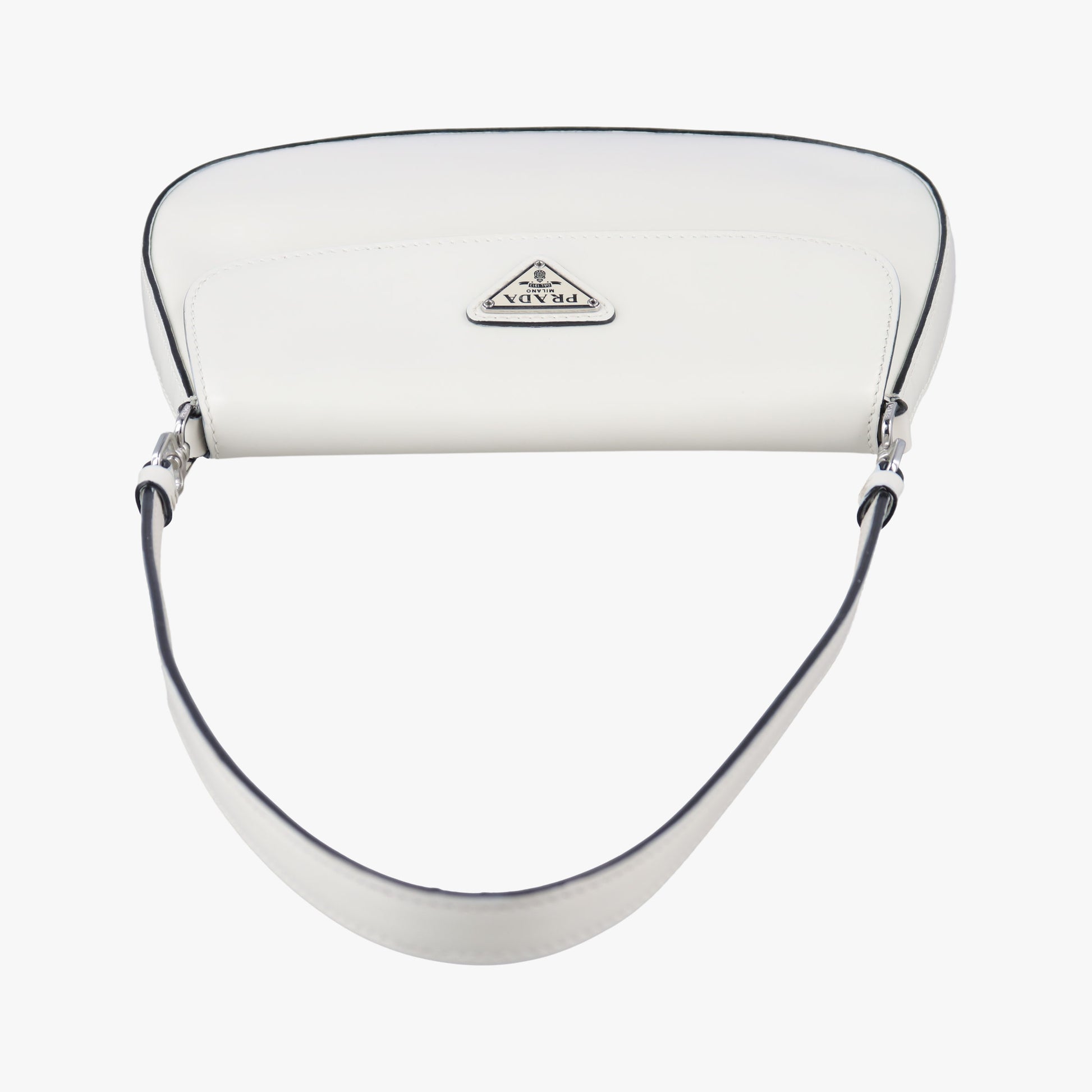 Cleo Flap White Leather 7/Dクレオフラップ ホワイト レザー 7/D