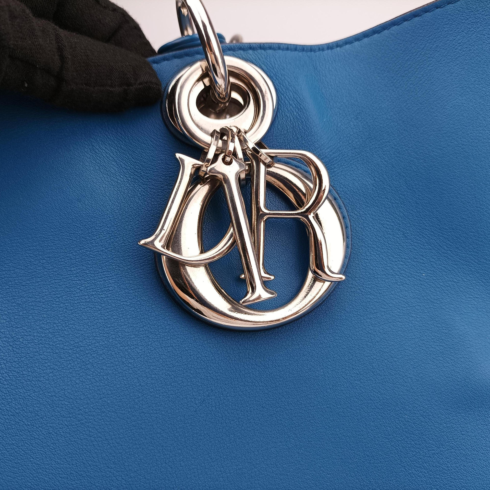 Diorissimo Blue Leather 09-MA-1102ディオリッシモ ブルー レザー 09-MA-1102