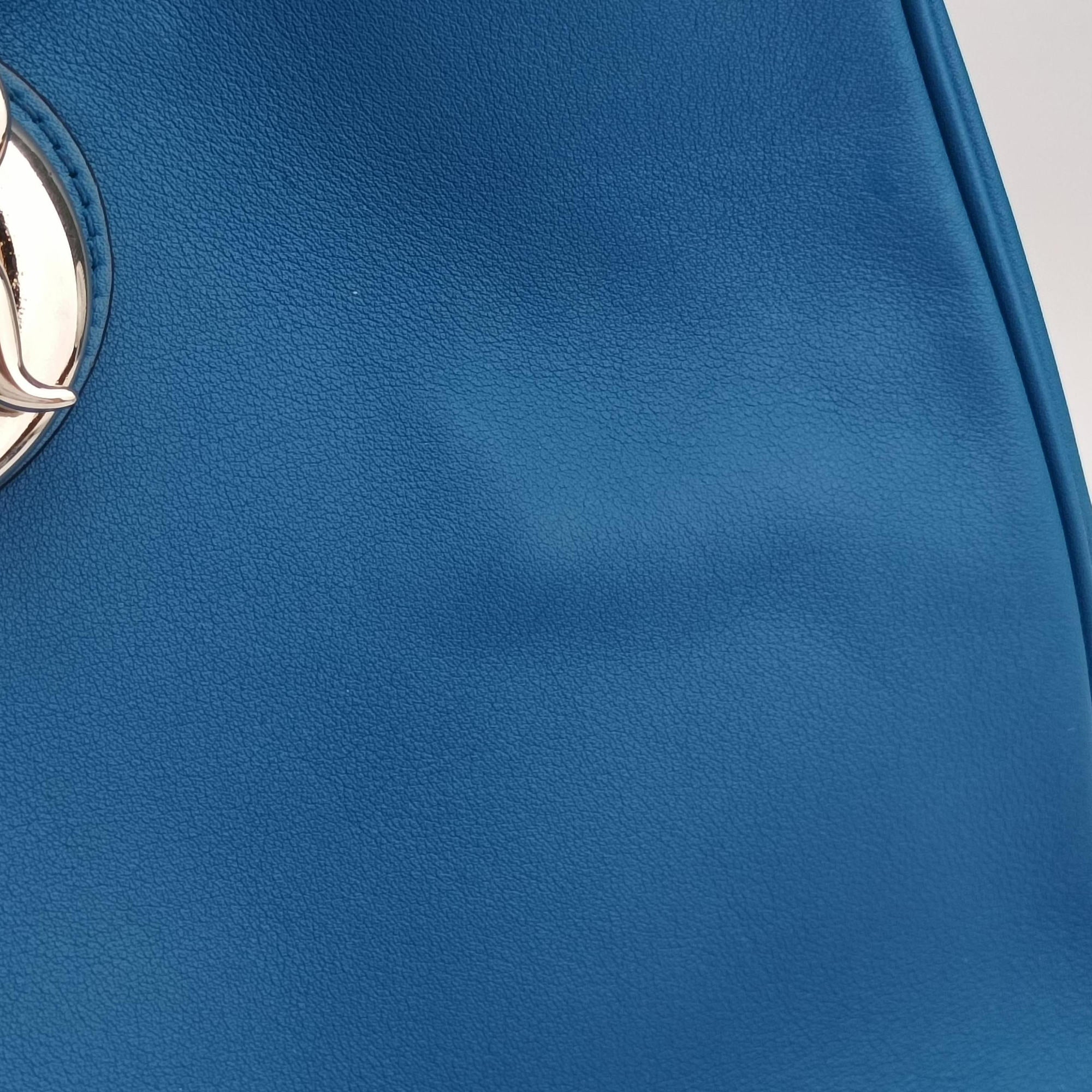 Diorissimo Blue Leather 09-MA-1102ディオリッシモ ブルー レザー 09-MA-1102