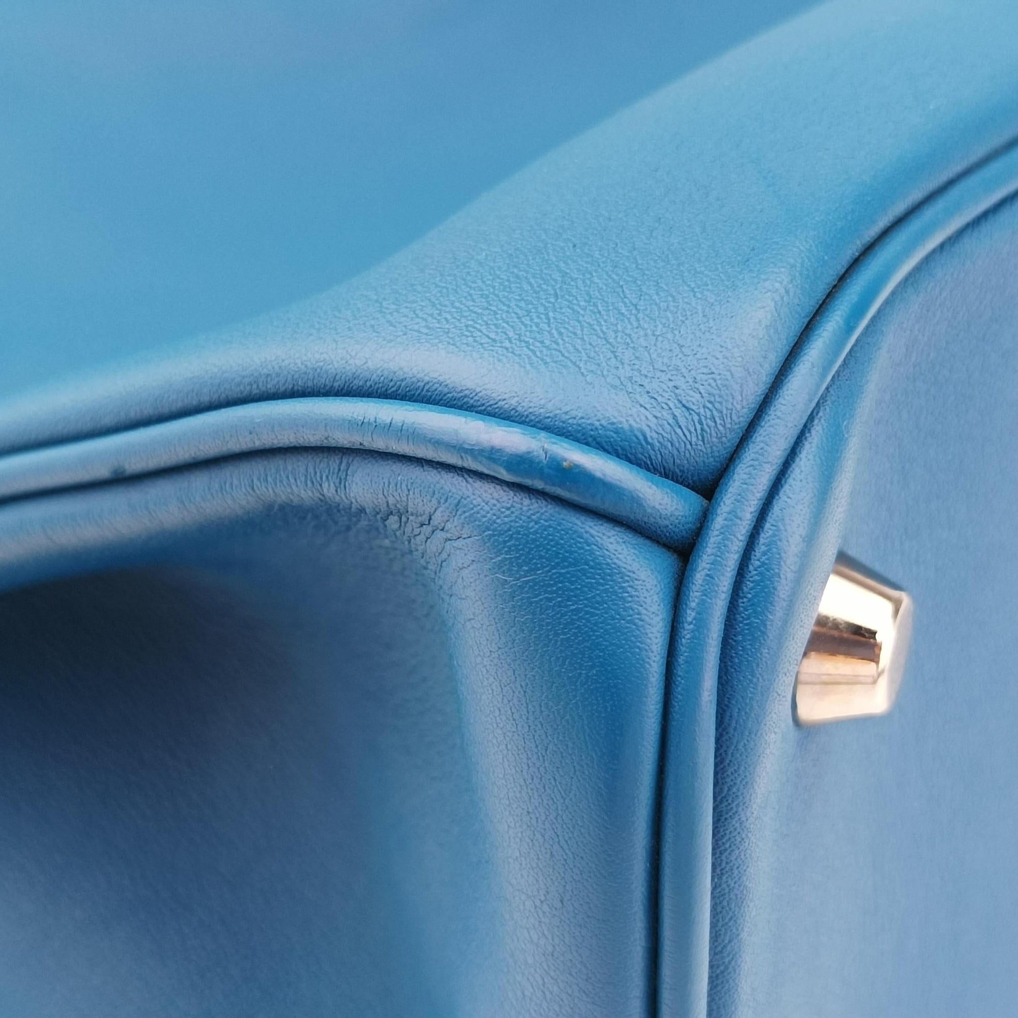 Diorissimo Blue Leather 09-MA-1102ディオリッシモ ブルー レザー 09-MA-1102