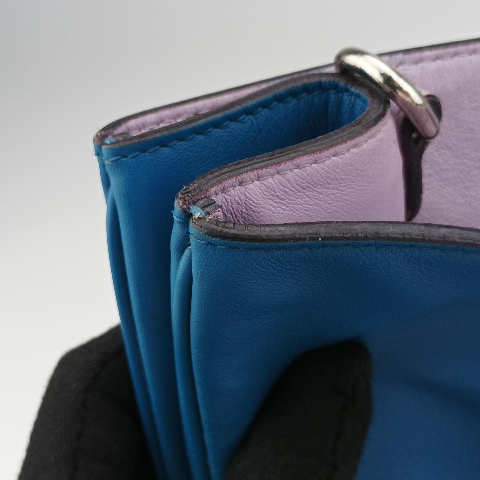 Diorissimo Blue Leather 09-MA-1102ディオリッシモ ブルー レザー 09-MA-1102