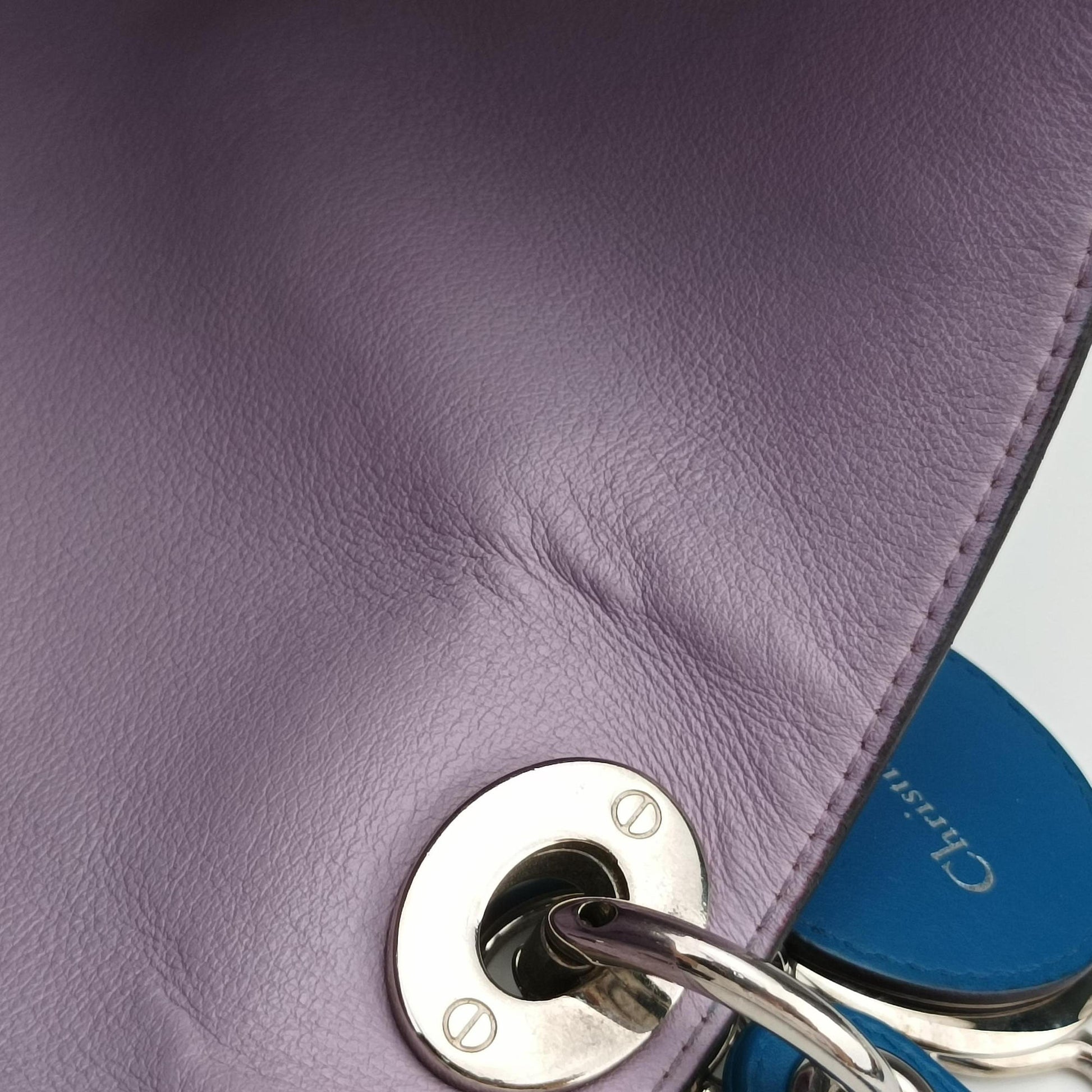 Diorissimo Blue Leather 09-MA-1102ディオリッシモ ブルー レザー 09-MA-1102